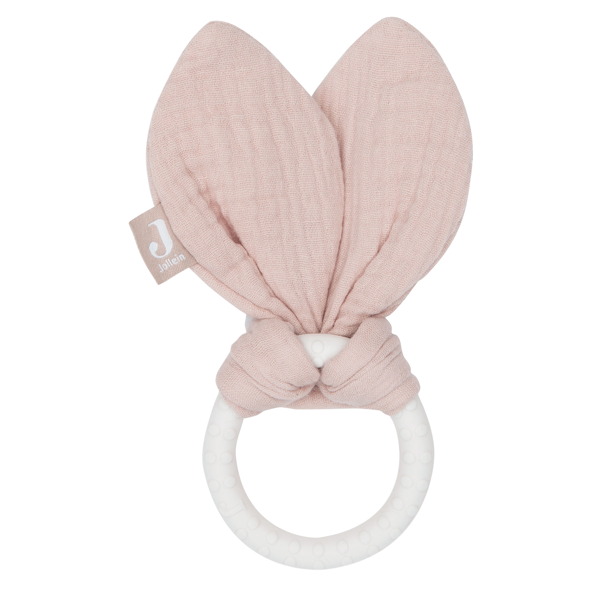 Beißring Silikon Bunny Ears Pale Pink