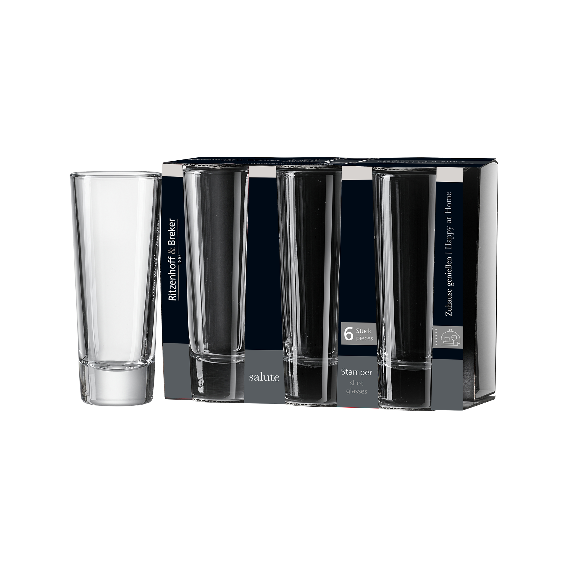 Schnapsglas Salute 6-teilig Schnapsglas Salute 6-teilig