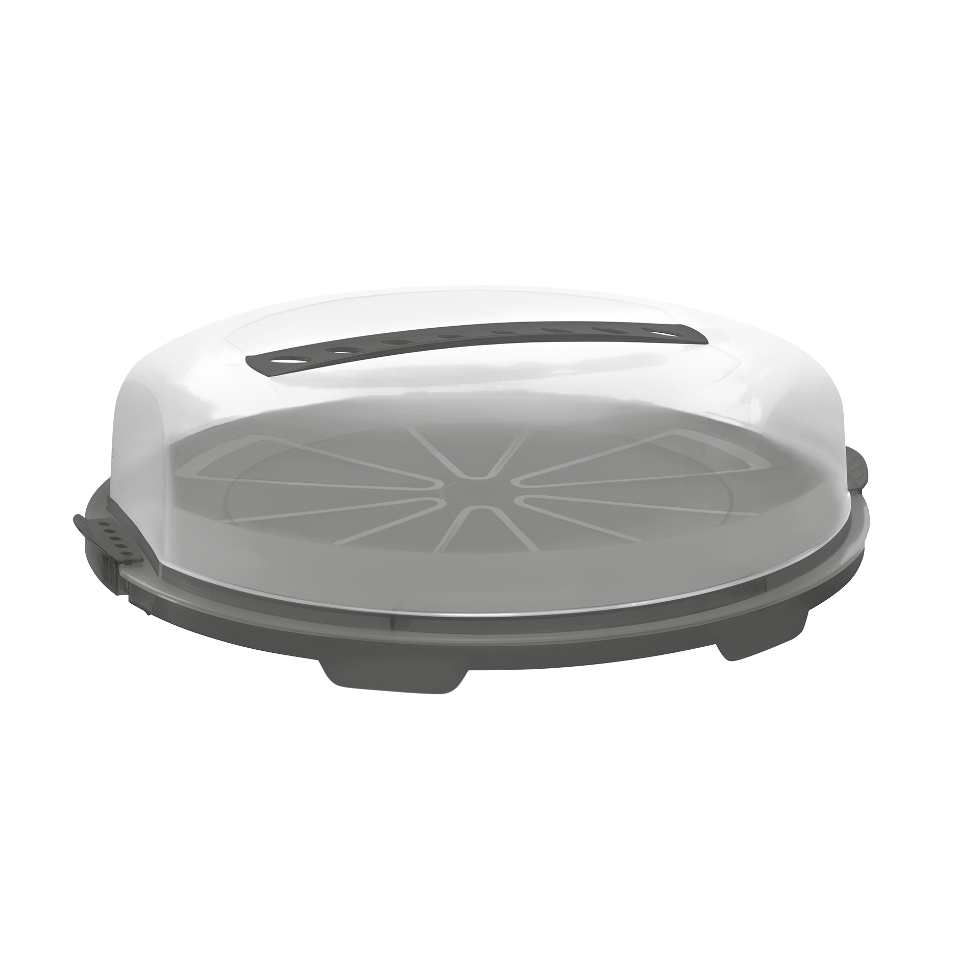 Kuchenbehälter Fresh Holzkohle schwarz Kuchenbehälter Fresh Holzkohle schwarz