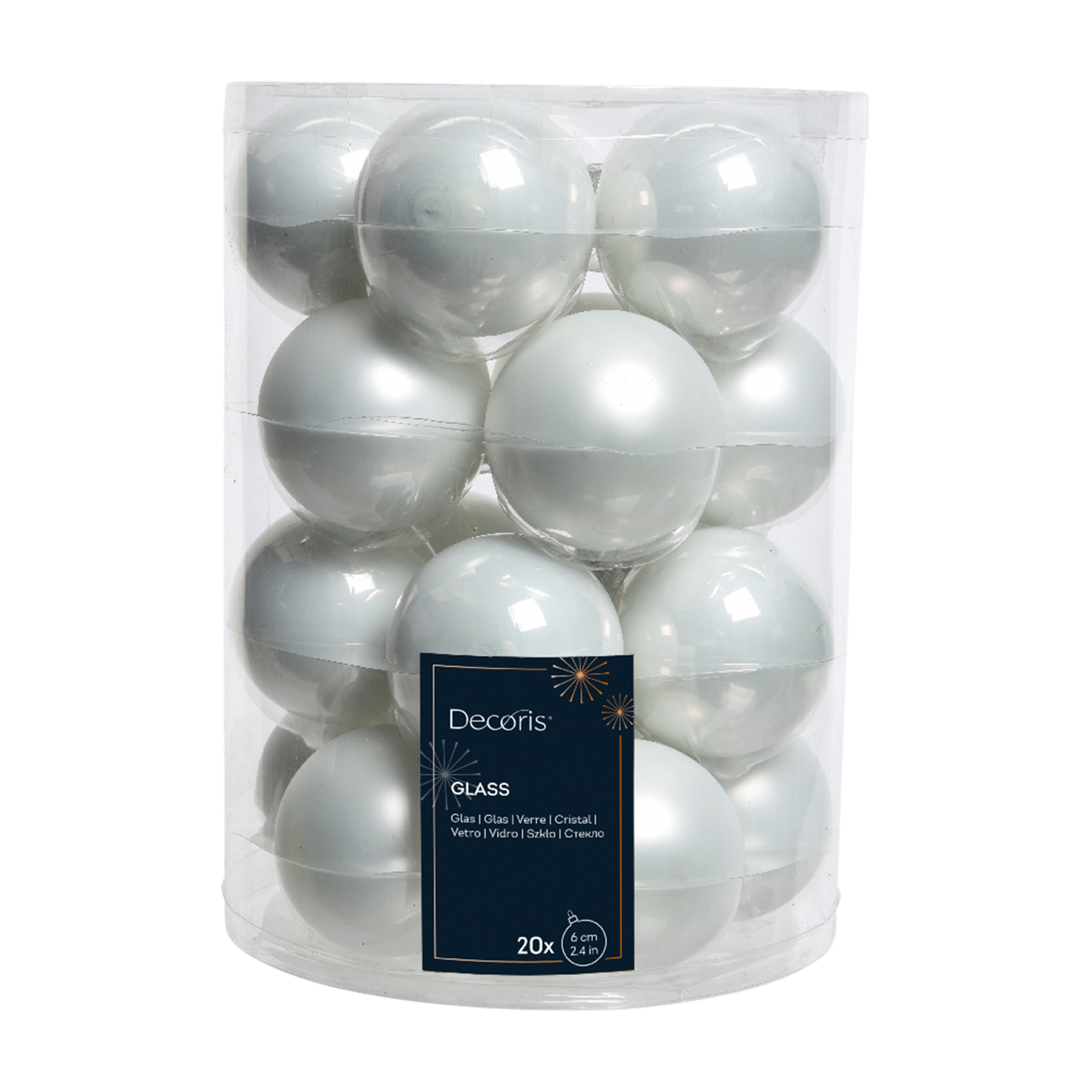 Weihnachtskugeln Winterweiss Weihnachtskugeln Winterweiss