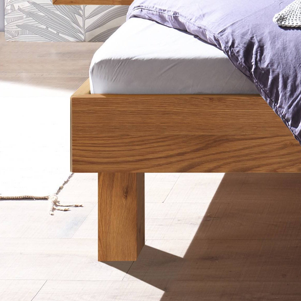 HASENA Bett Prato Gestell Wildeiche 180x200 cm HASENA Bett Prato Gestell Wildeiche 180x200 cm