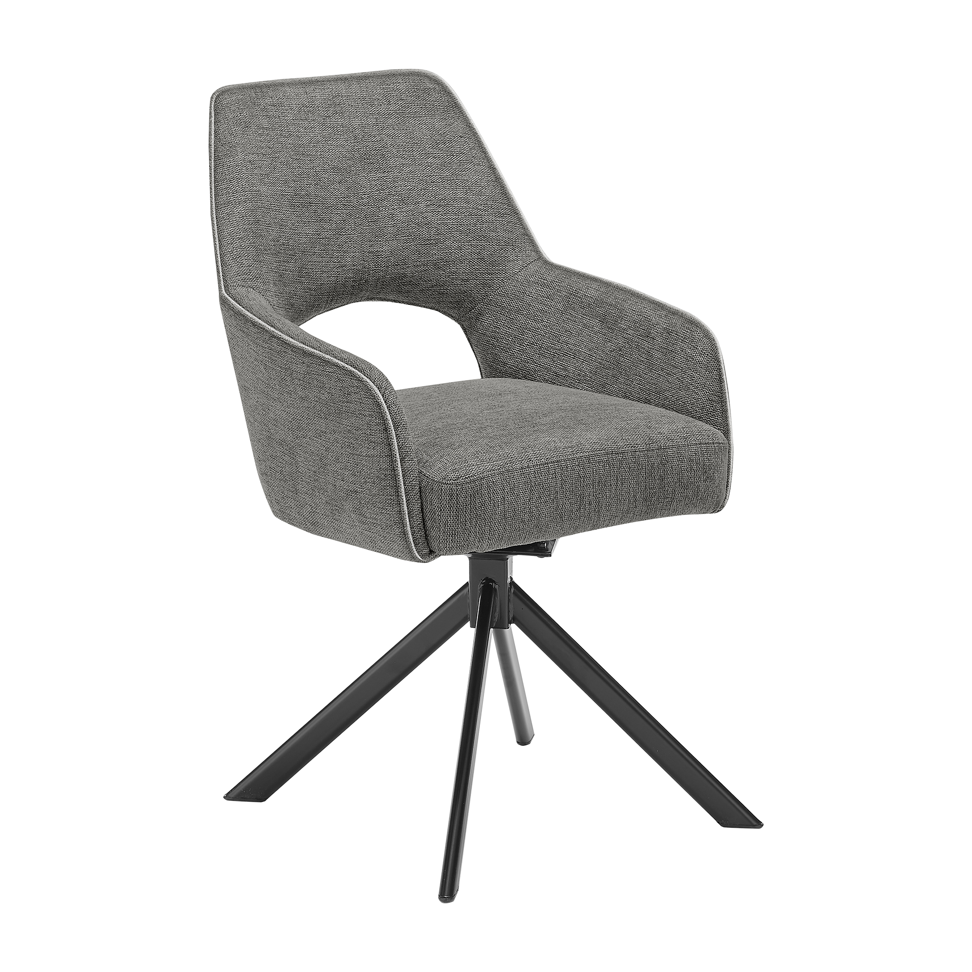 set one by Musterring Armlehnstuhl Winston Sitz Brego Anthrazit Gestell Schwarz set one by Musterring Armlehnstuhl Winston Sitz Brego Anthrazit Gestell Schwarz