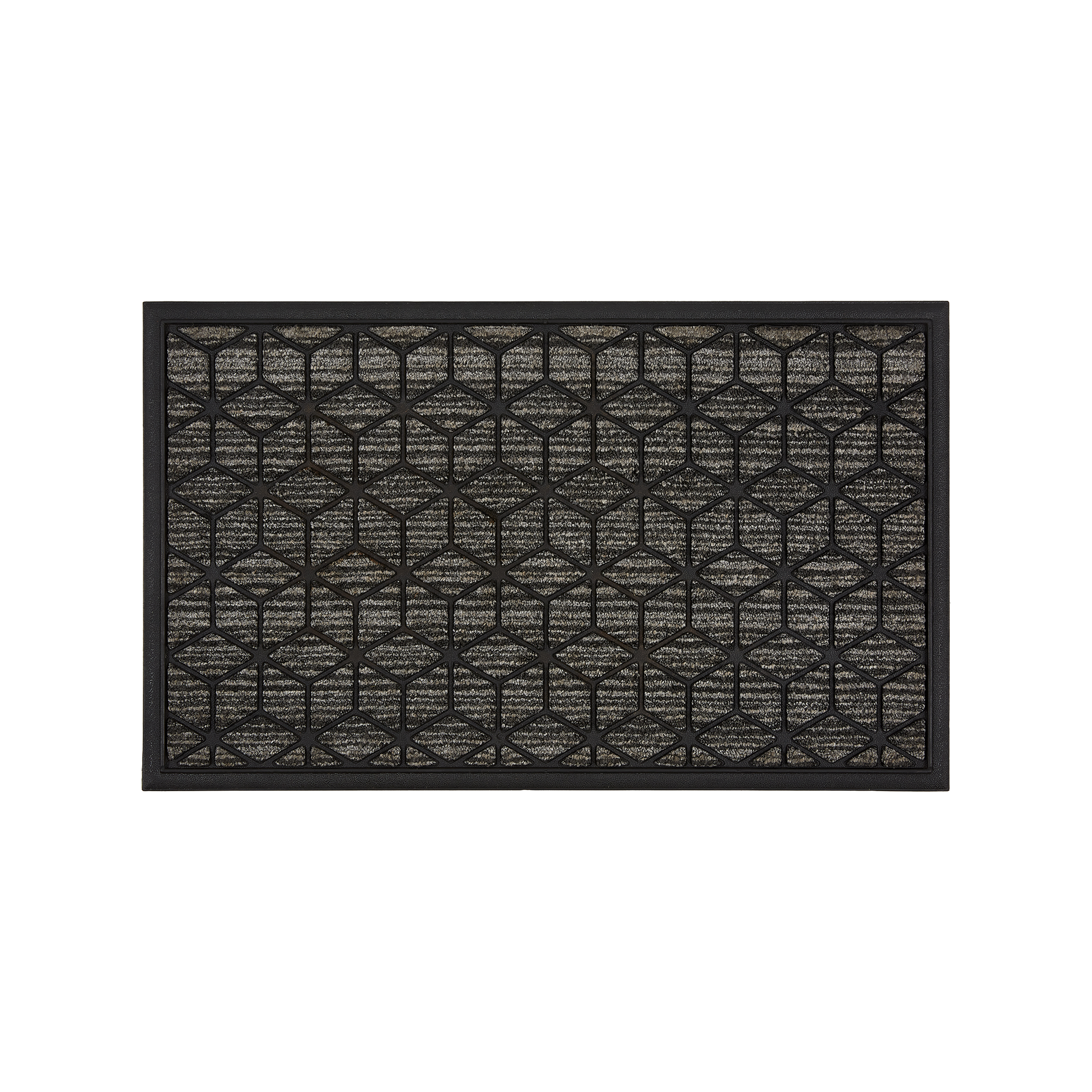 ASTRA Fußmatte Border Graphic 45x75 Cube Anthrazit ASTRA Fußmatte Border Graphic 45x75 Cube Anthrazit