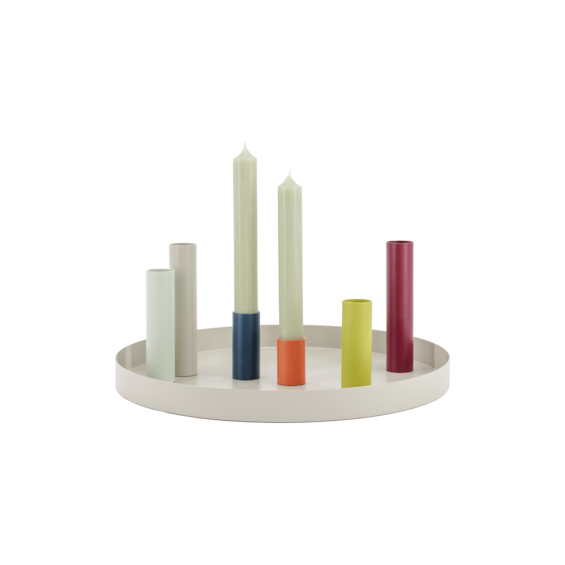 Kerzenhalter Luna Mehrfarbig Kerzenhalter Luna Mehrfarbig