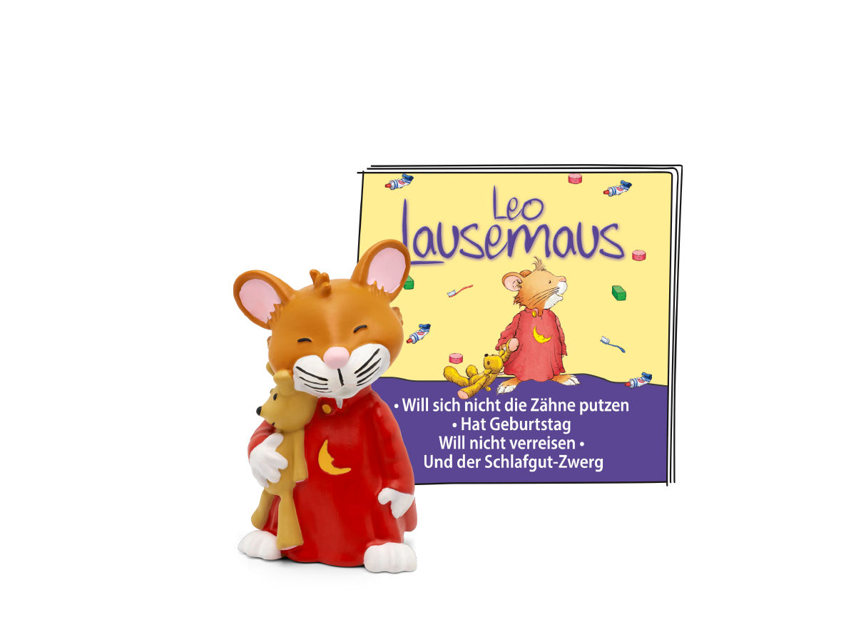 Toniefigur Leo Lausemaus - Das Orig. Hörspiel Mehrfarbig Toniefigur Leo Lausemaus - Das Orig. Hörspiel Mehrfarbig