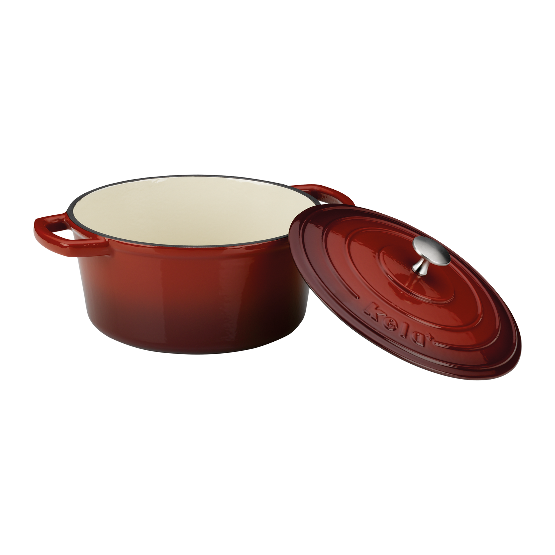 Kela Bräter Calido Rot-Beige Kela Bräter Calido Rot-Beige