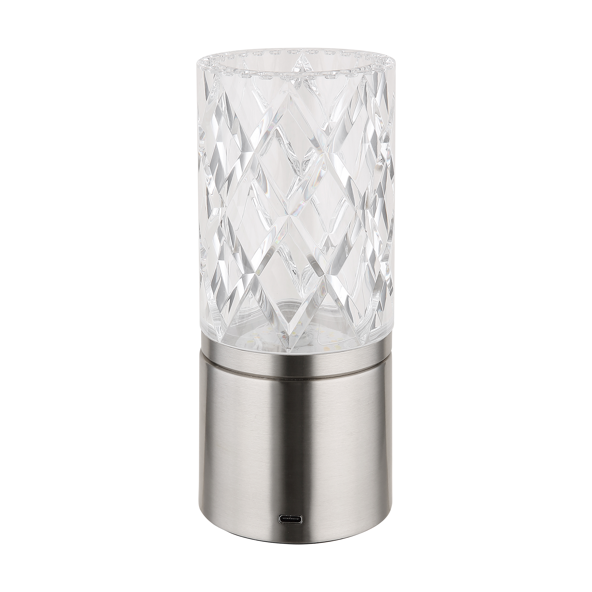 Tischleuchte LUNKI Transparent Silber Tischleuchte LUNKI Transparent Silber