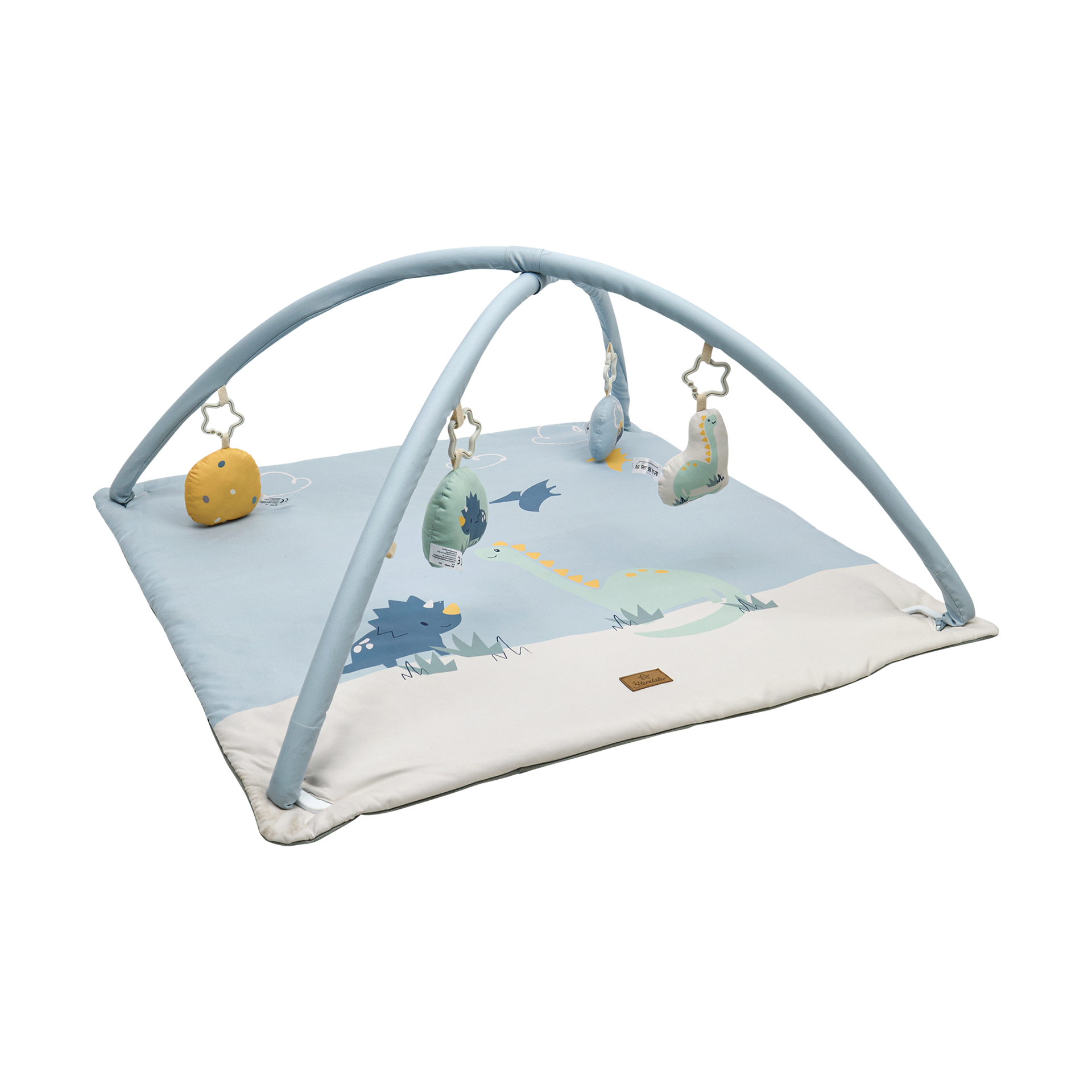 Spielbogen Rexi graublau