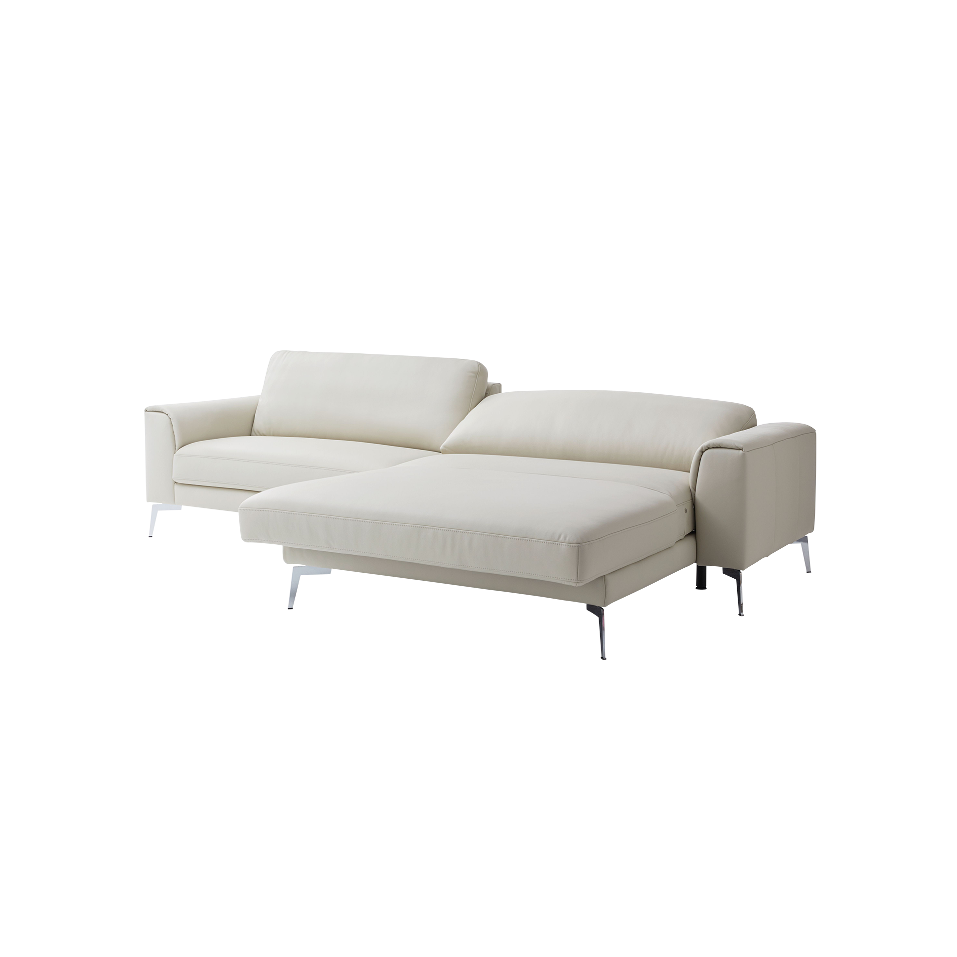 Contur Ecksofa Enna Bezug Leder Weiß Contur Ecksofa Enna Bezug Leder Weiß