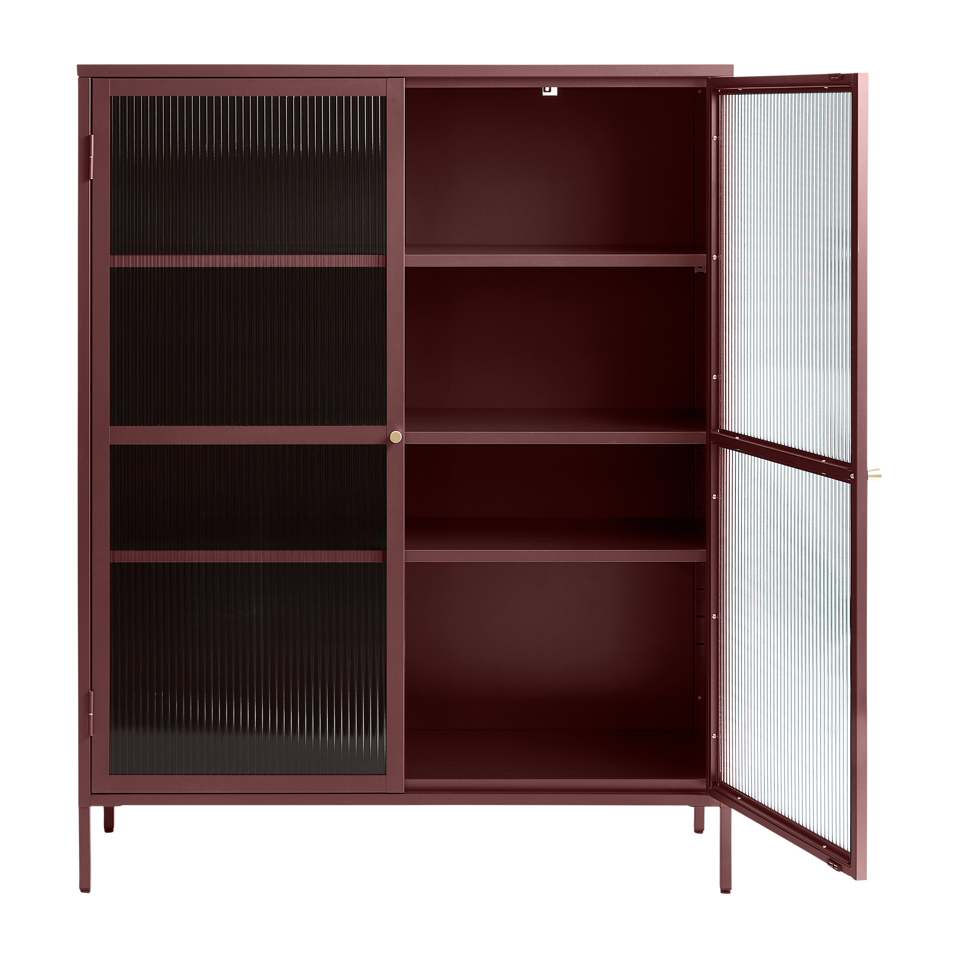 Highboard Bruno Rot 40.3*110.9*140 Highboard Bruno Rot 40.3*110.9*140