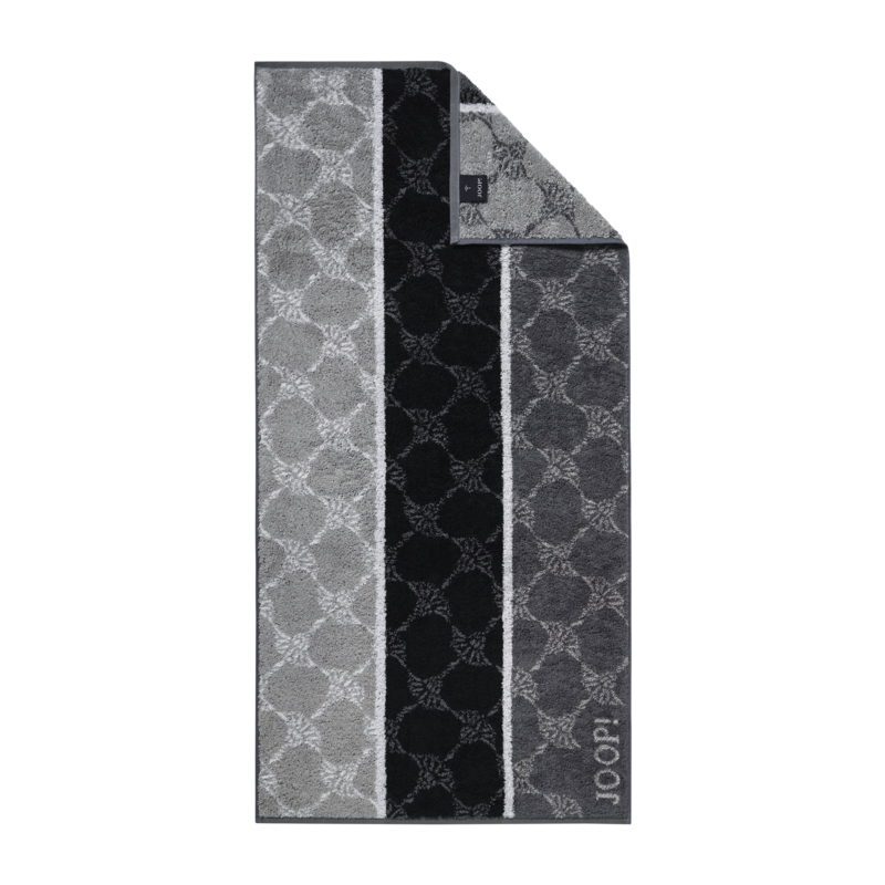JOOP! Handtuch Signature Schwarz 50x100cm JOOP! Handtuch Signature Schwarz 50x100cm