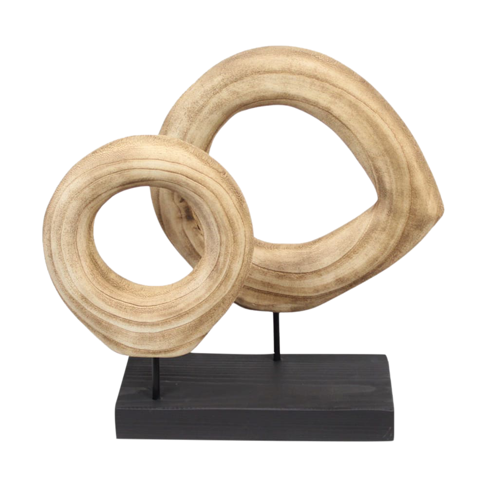 Dekofigur Statue Natur-Schwarz Dekofigur Statue Natur-Schwarz