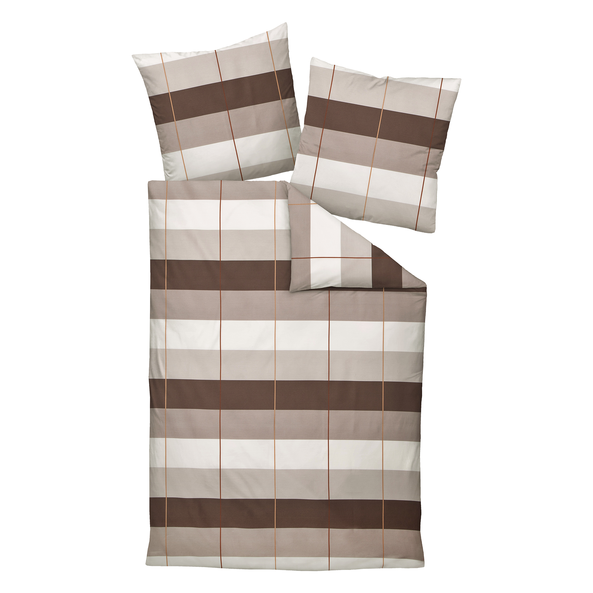 Satin Bettwäsche J. D. siena naturell 135x200cm Satin Bettwäsche J. D. siena naturell 135x200cm