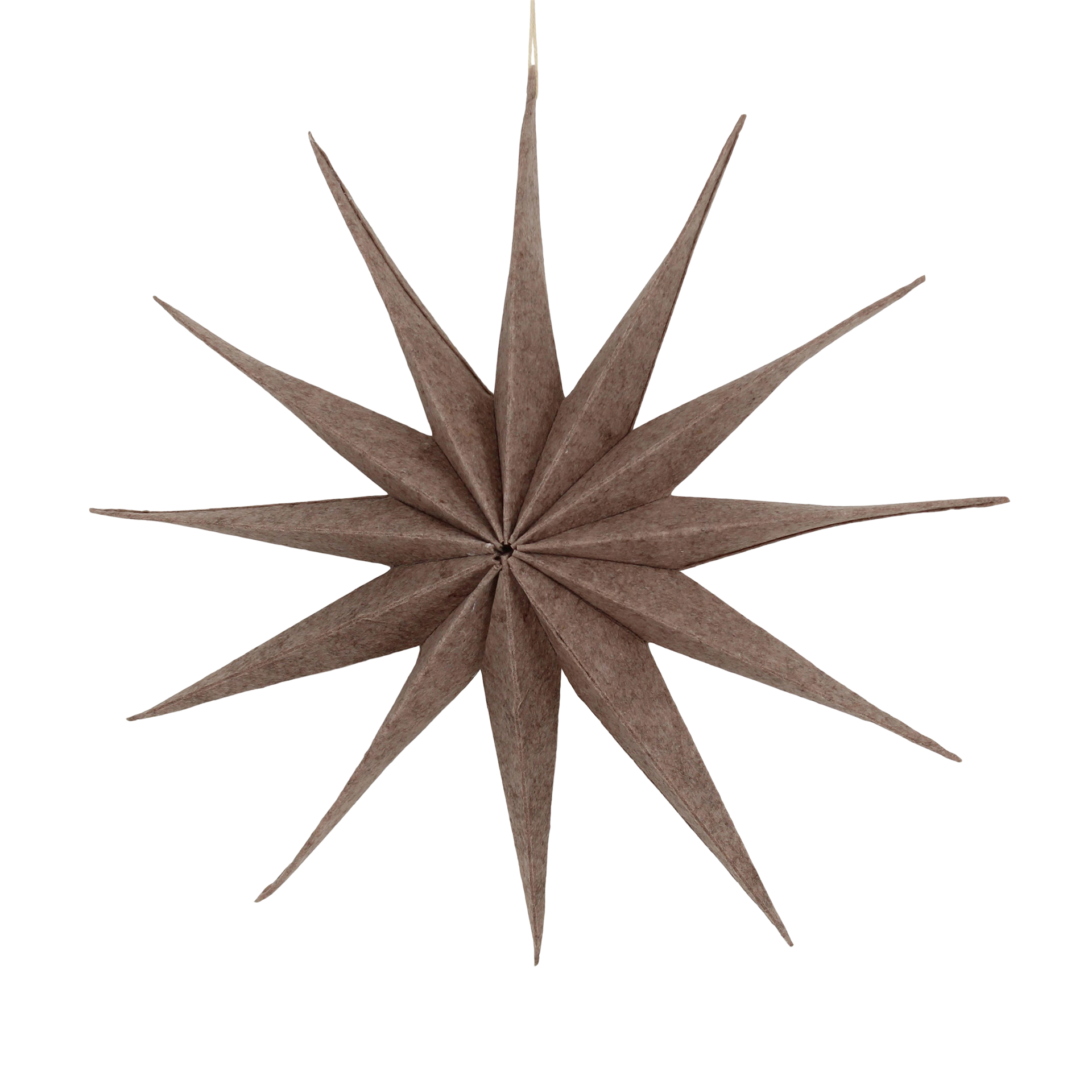 Dekohänger Stern Braun Dekohänger Stern Braun