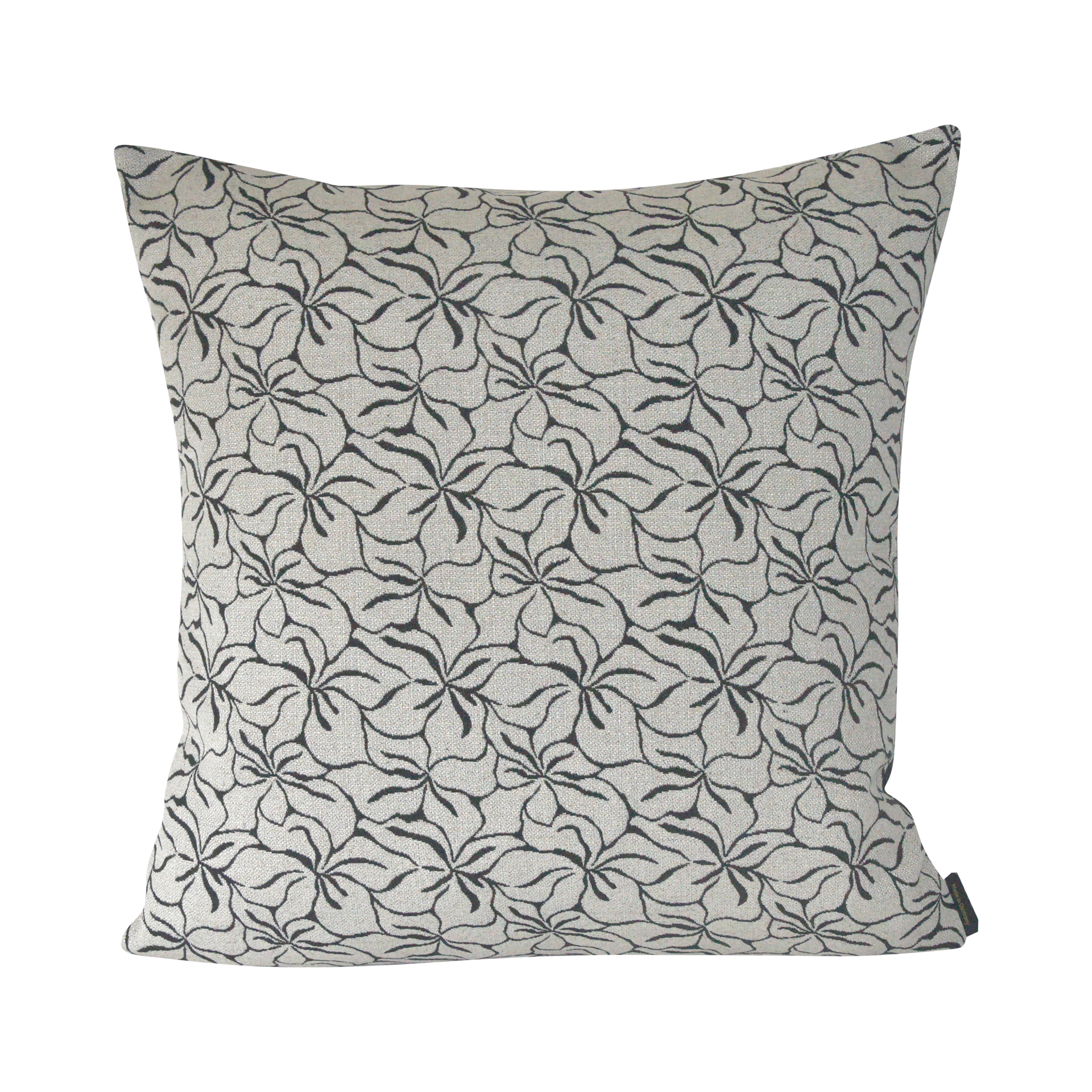 Kissenhülle Black&White Schwarz Beige 50x50cm Kissenhülle Black&White Schwarz Beige 50x50cm