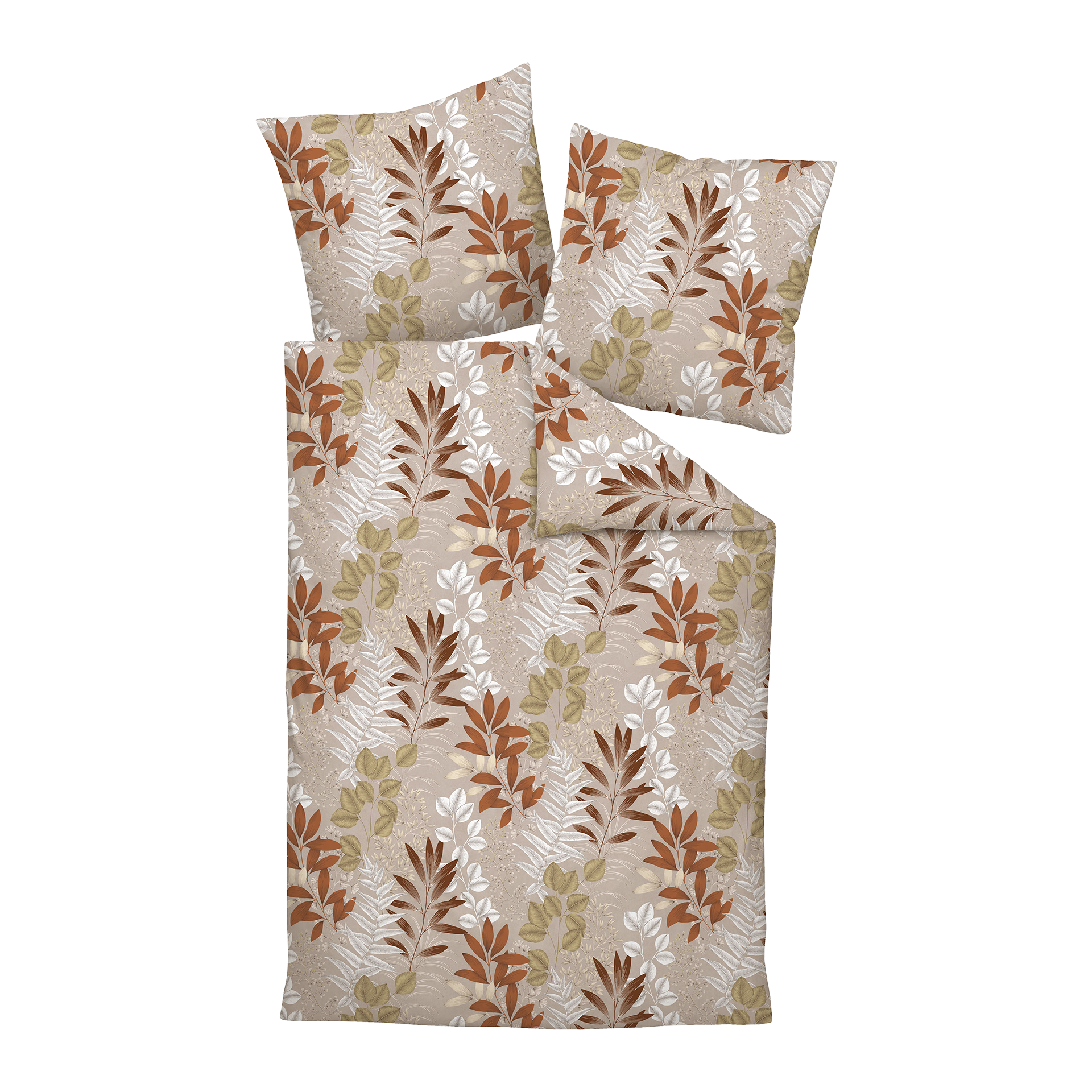 Jersey Bettwäsche CARMEN S zedernholz naturell 135x200cm Jersey Bettwäsche CARMEN S zedernholz naturell 135x200cm