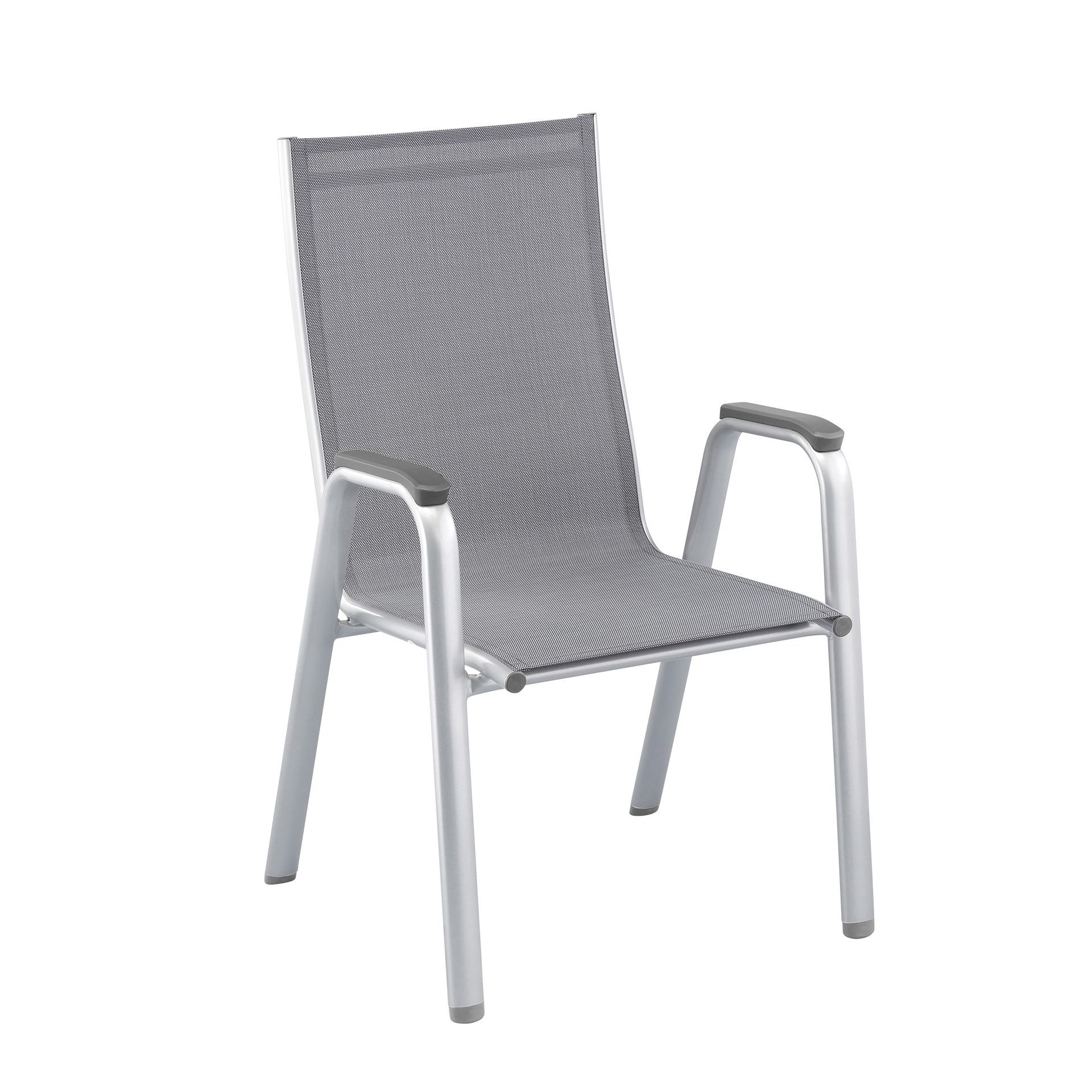 Kettler Stapelsessel Cirrus Silber