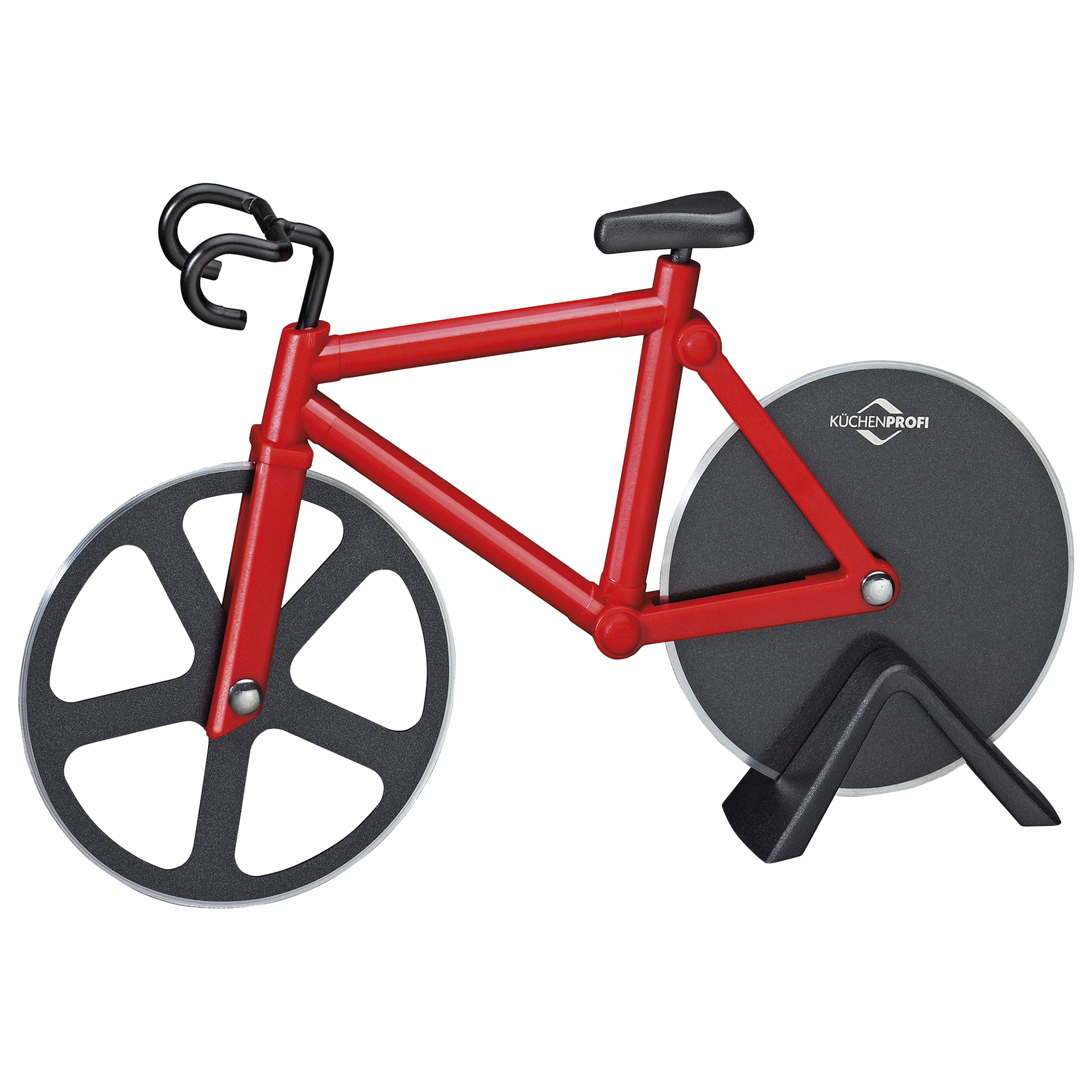 Pizzaschneider Bike rot schwarz Pizzaschneider Bike rot schwarz