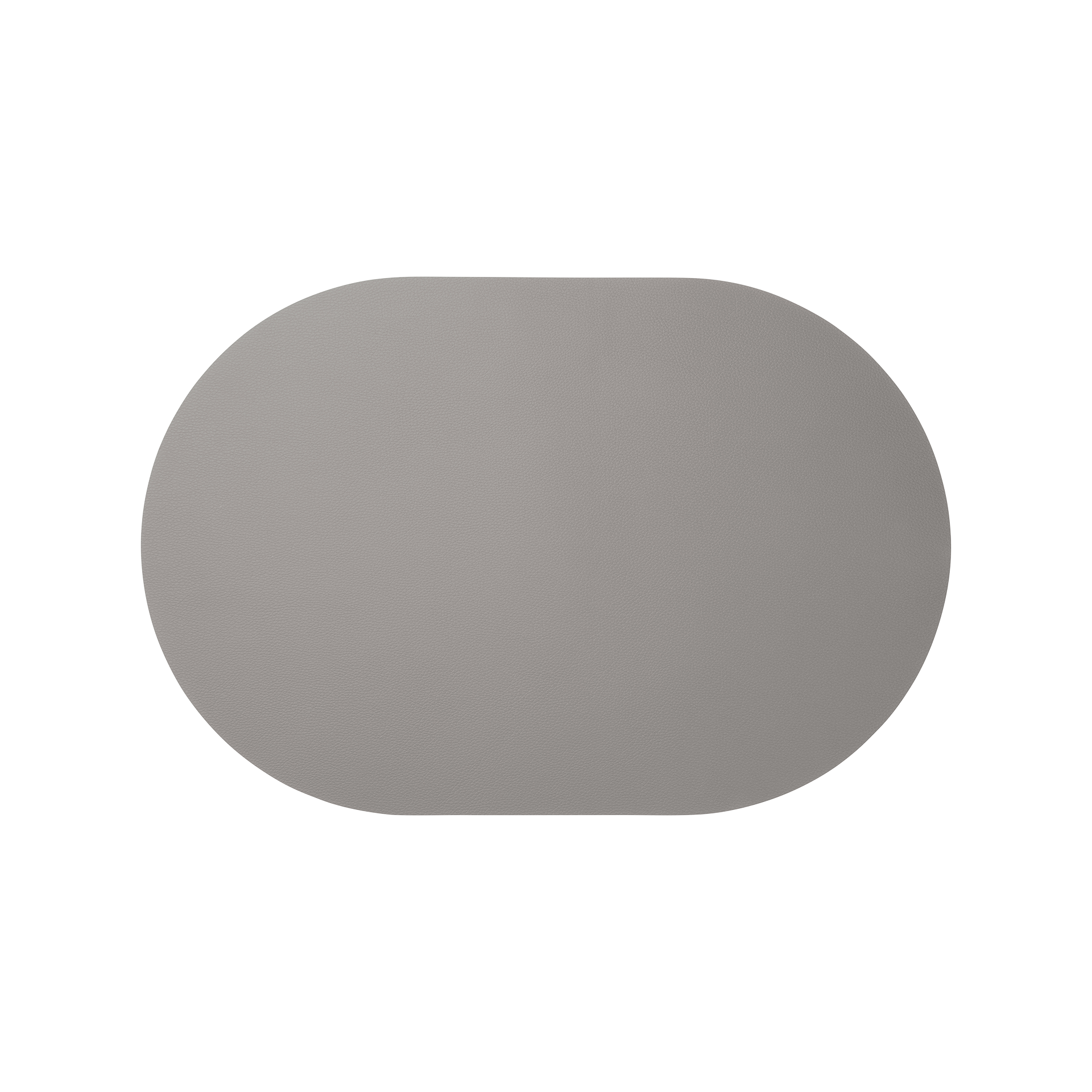 Tischset Leather optic Grau matt
