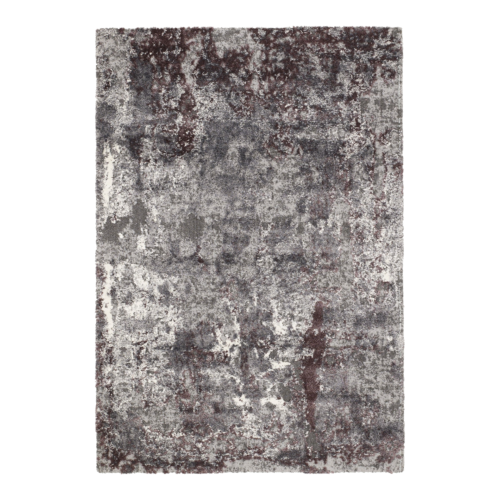 Teppich Juwel Liray 160x230cm Aubergine-Beige