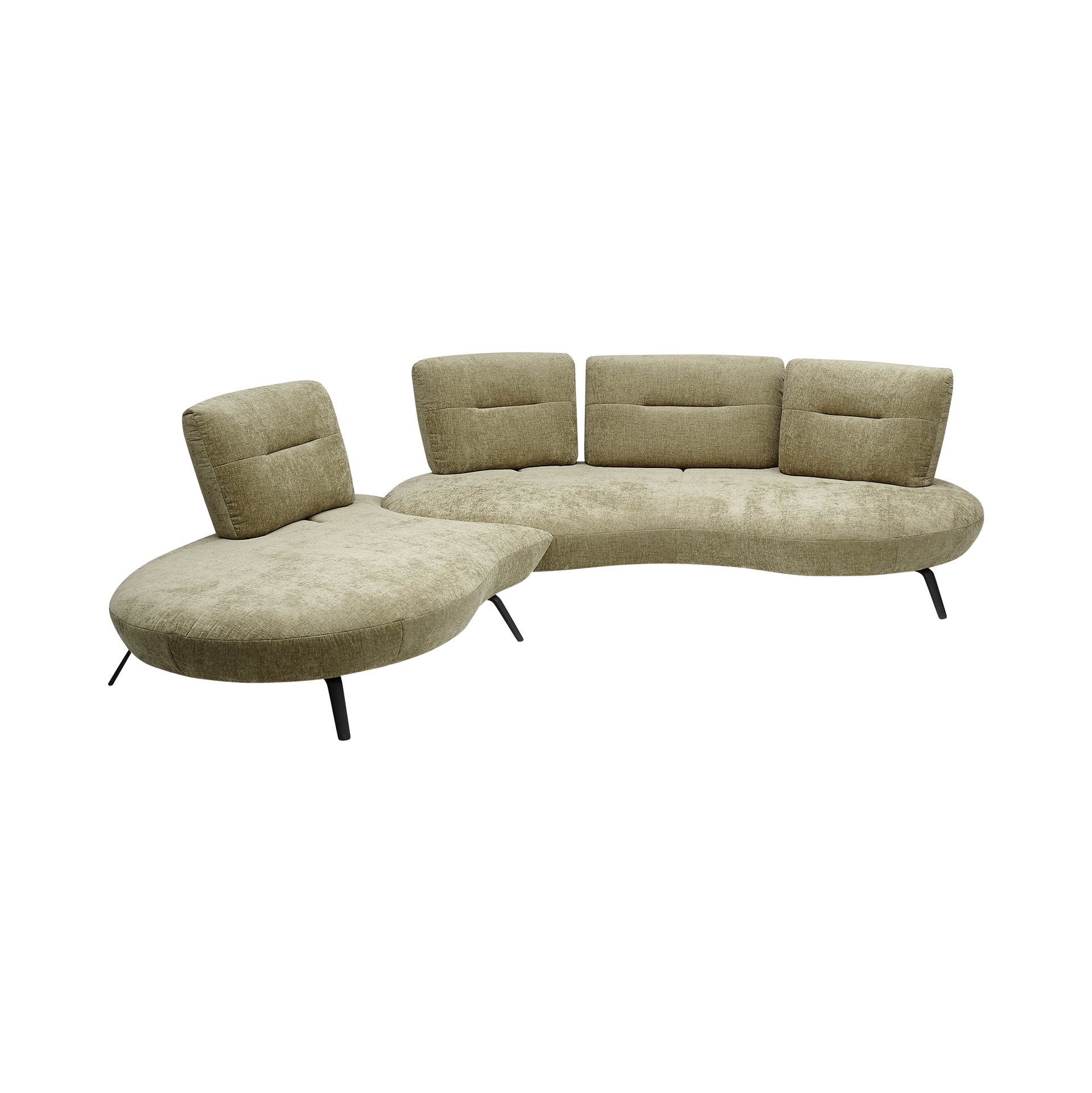 Ecksofa Pacey Bezug Olivgrün Ecksofa Pacey Bezug Olivgrün