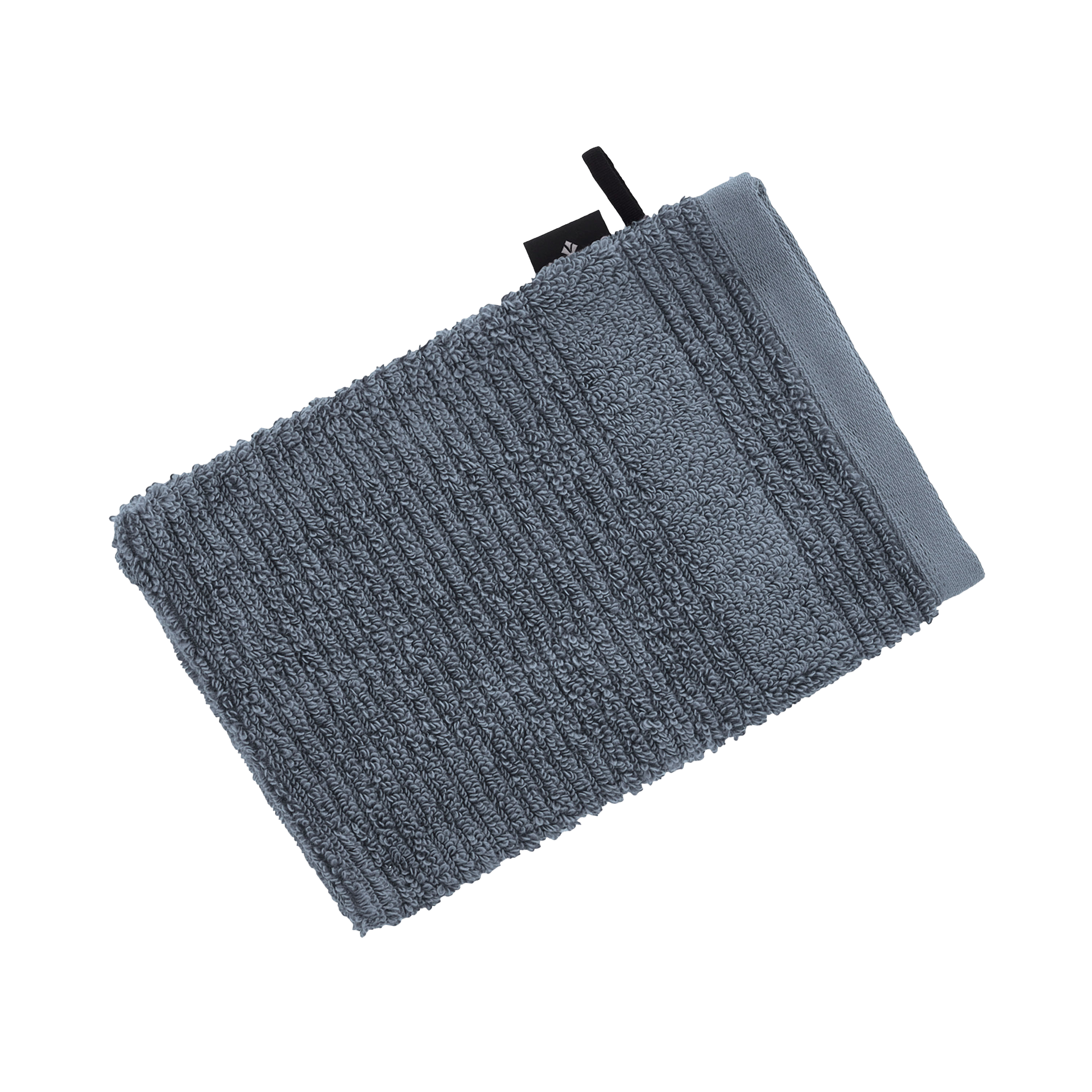 Vossen Waschhandschuh Tomorrow Dunkelgrau 16x22cm Vossen Waschhandschuh Tomorrow Dunkelgrau 16x22cm