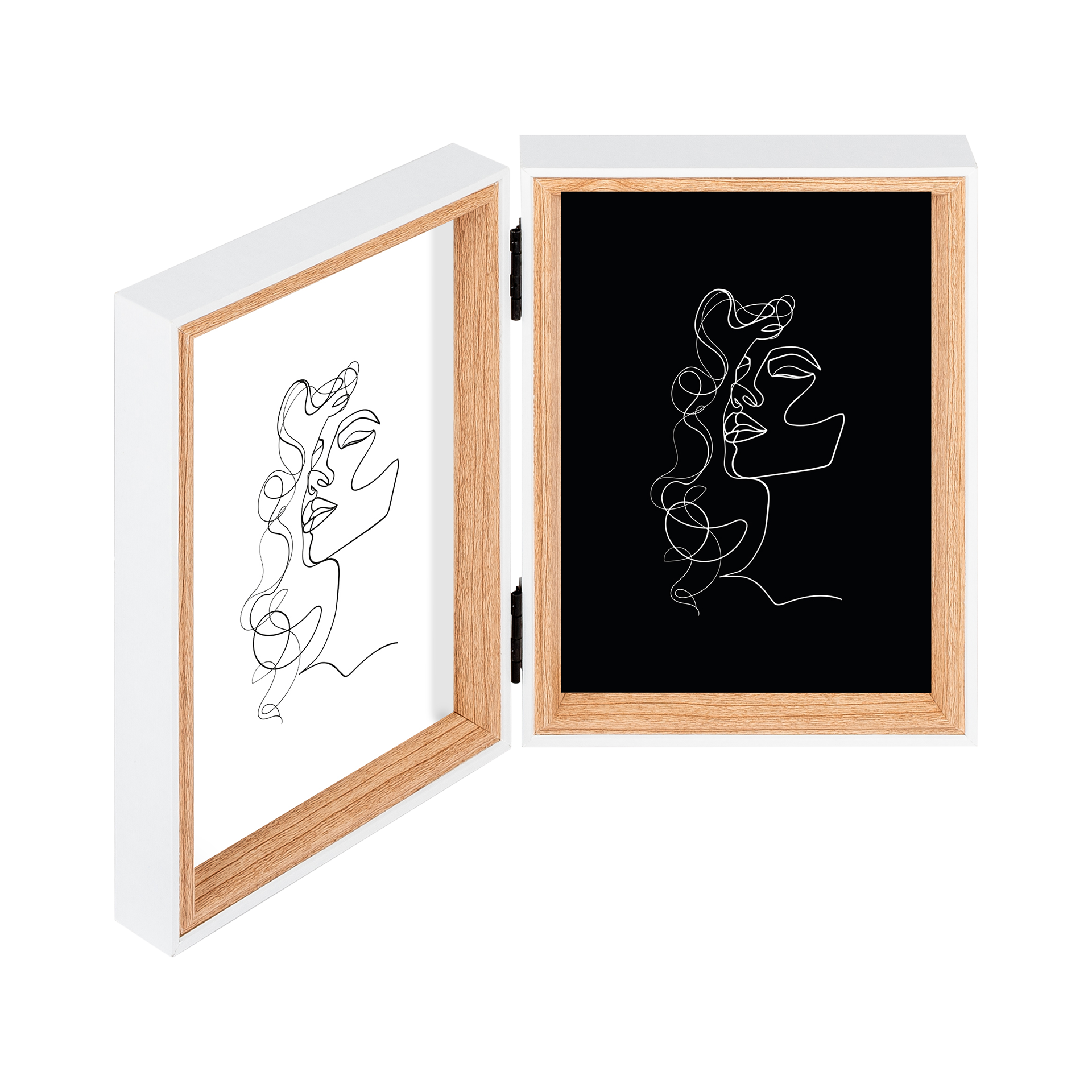 Bilderrahmen Silhouette Buchefarben Bilderrahmen Silhouette Buchefarben