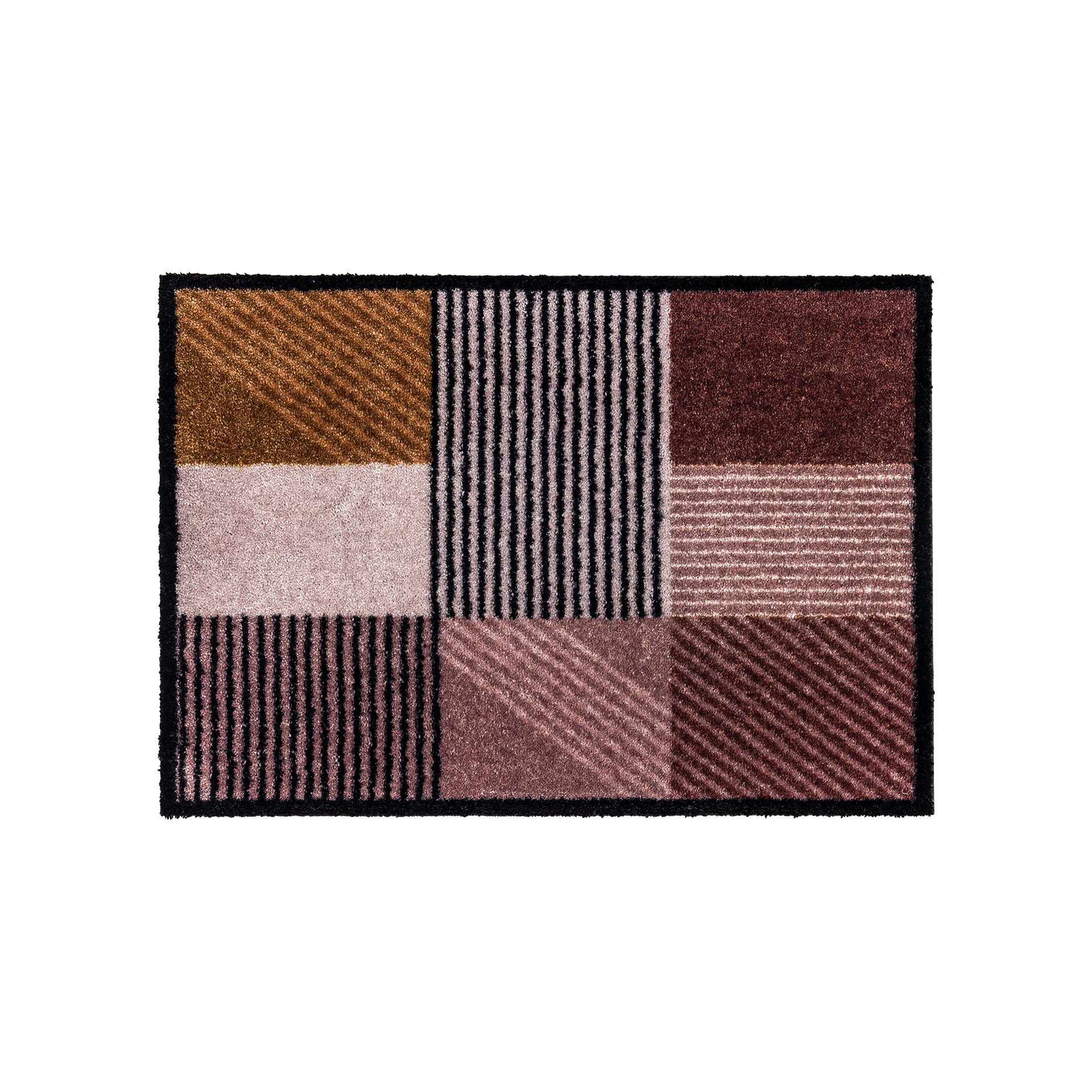 SCHÖNER WOHNEN-Kollektion Fußmatte Manhattan 50x70 Kastanie-Rose SCHÖNER WOHNEN-Kollektion Fußmatte Manhattan 50x70 Kastanie-Rose