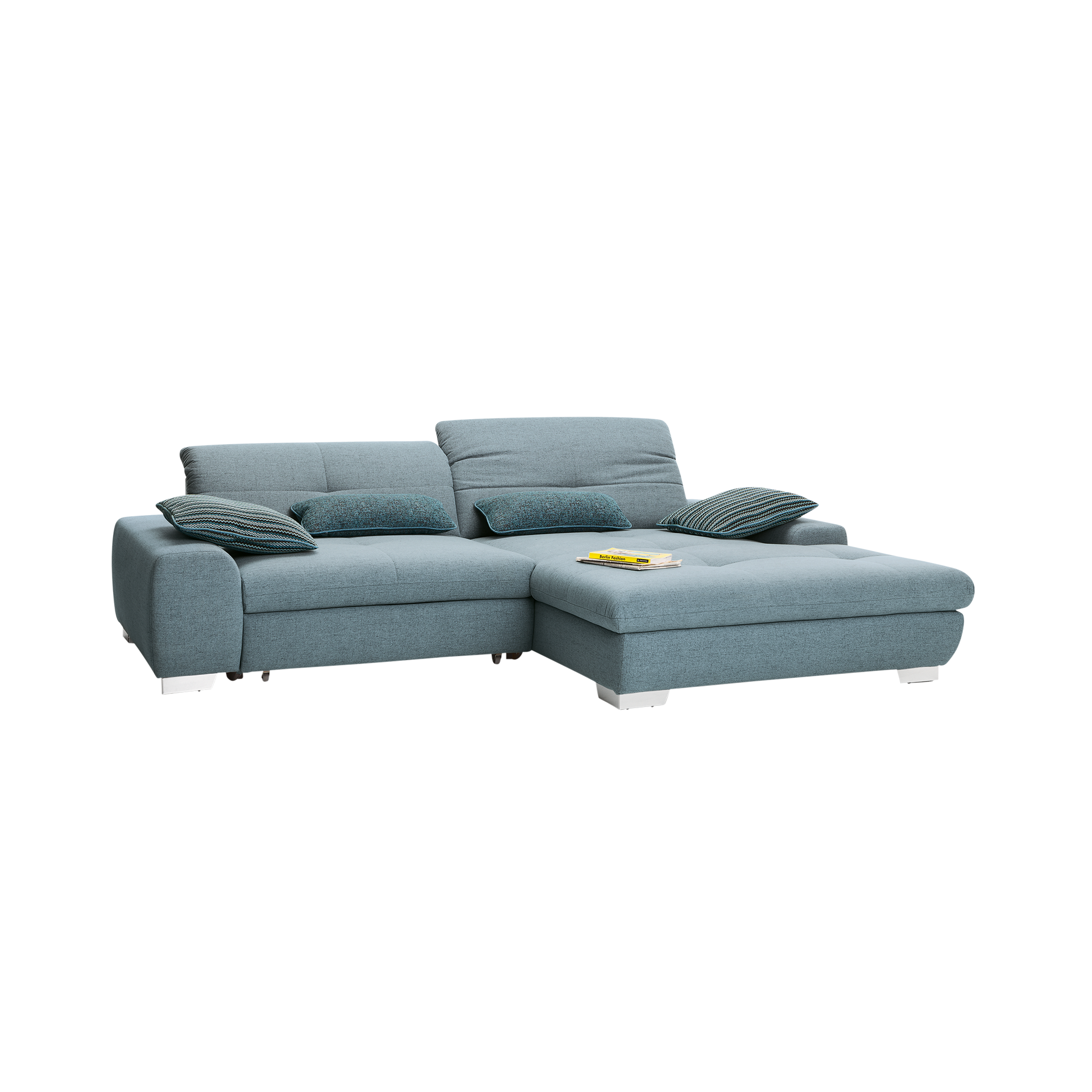 set one by Musterring Ecksofa SO 1200 Blau