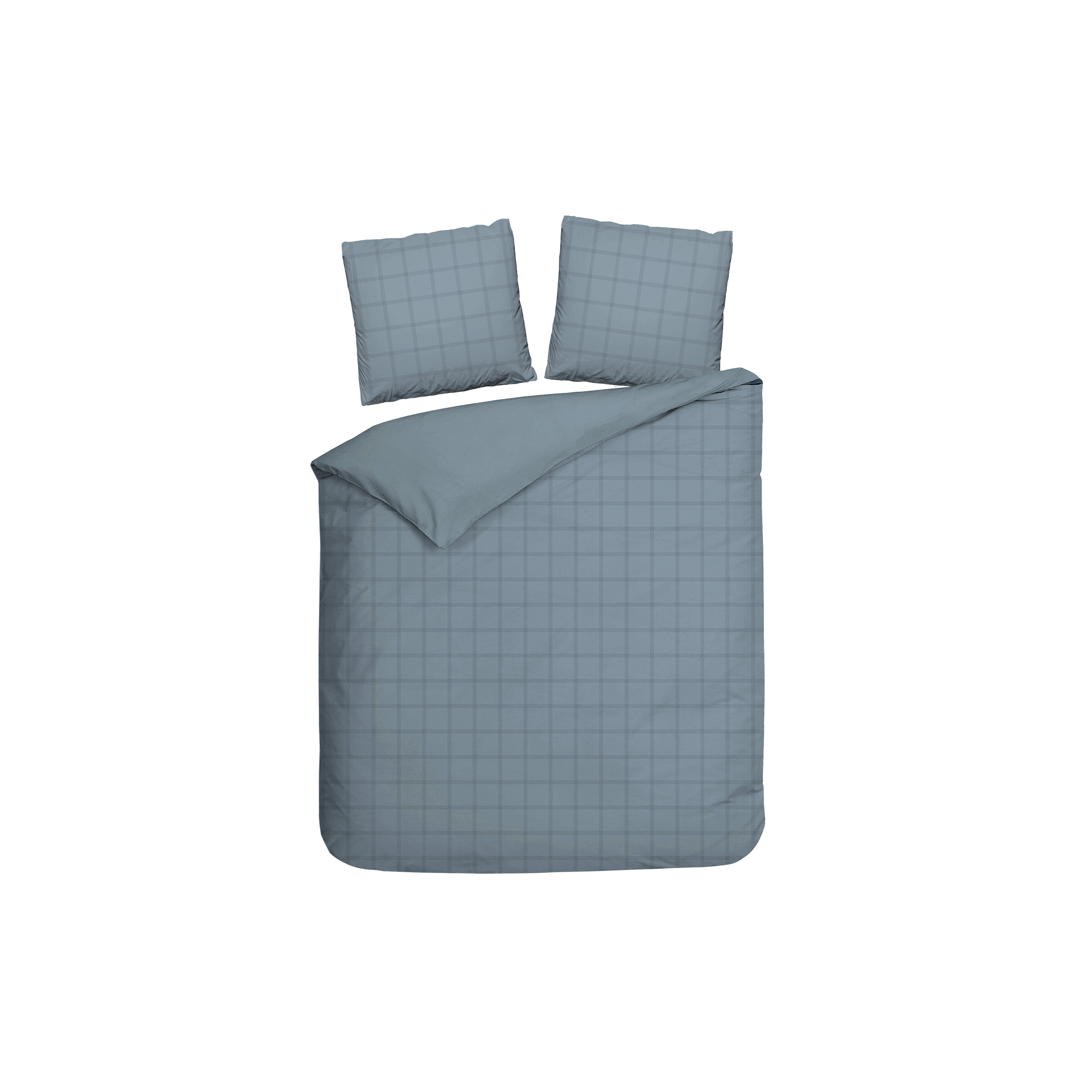 Satin Bettwäsche Diamante Colonial Blue 200x200cm Satin Bettwäsche Diamante Colonial Blue 200x200cm