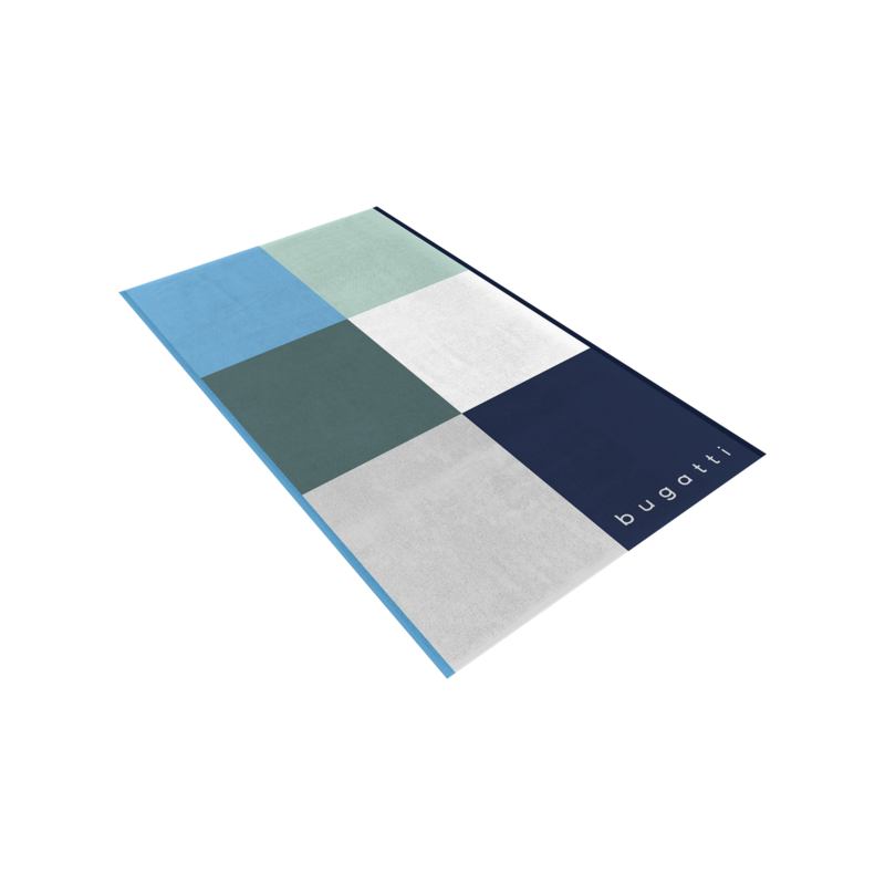bugatti Strandtuch Genua Marine Blau 100x180cm bugatti Strandtuch Genua Marine Blau 100x180cm
