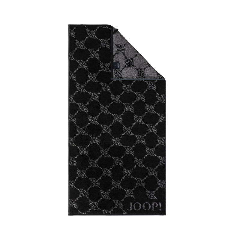 JOOP! Handtuch Cornflower Schwarz 50x100cm