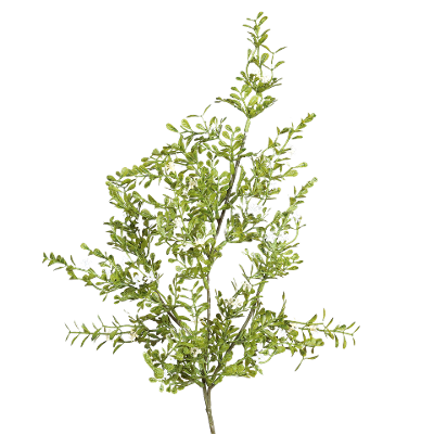 Kunstblume Blütenzweig Creme