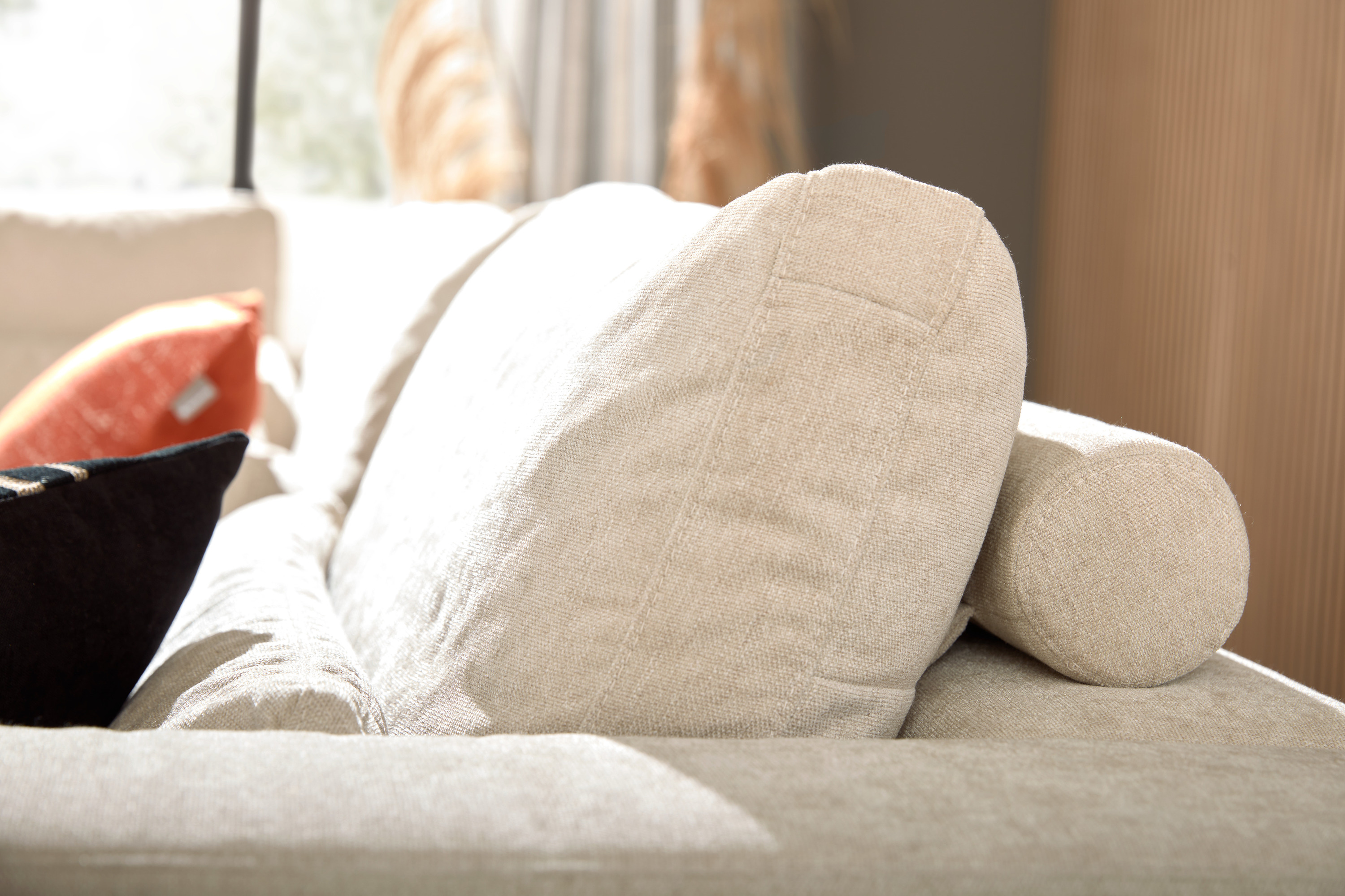 Musterring Ecksofa JustB! PM100 Beige Ottomane links Musterring Ecksofa JustB! PM100 Beige Ottomane links