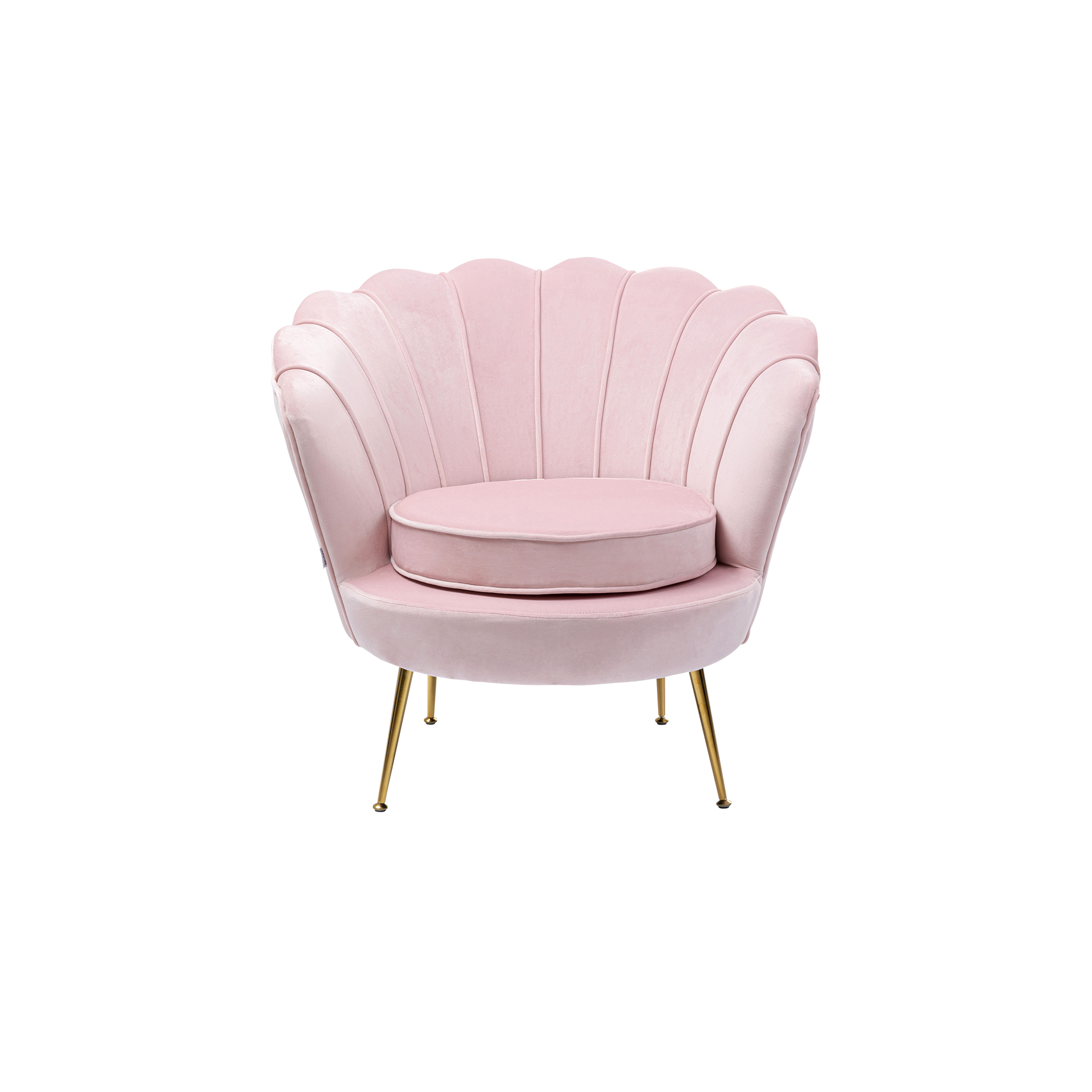 Kare Sessel Water Lily Rosa