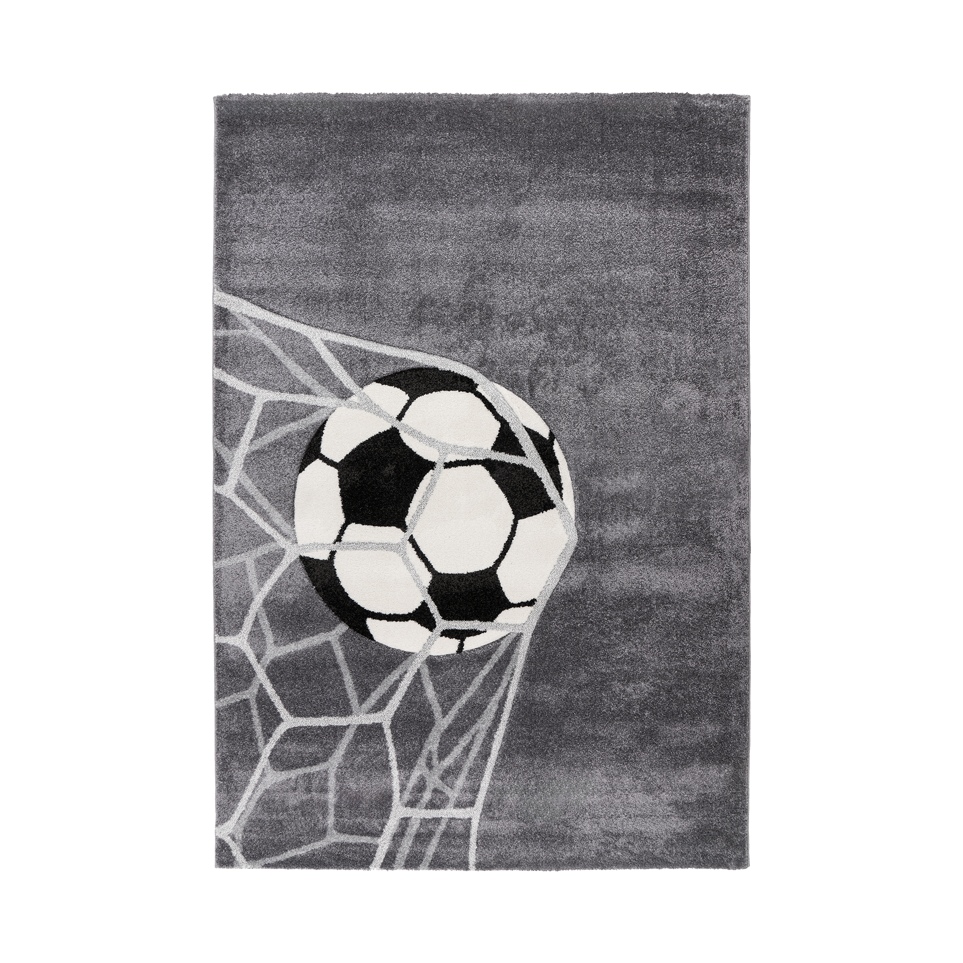 Kinderteppich Happy 120x170 Silver Fußball
