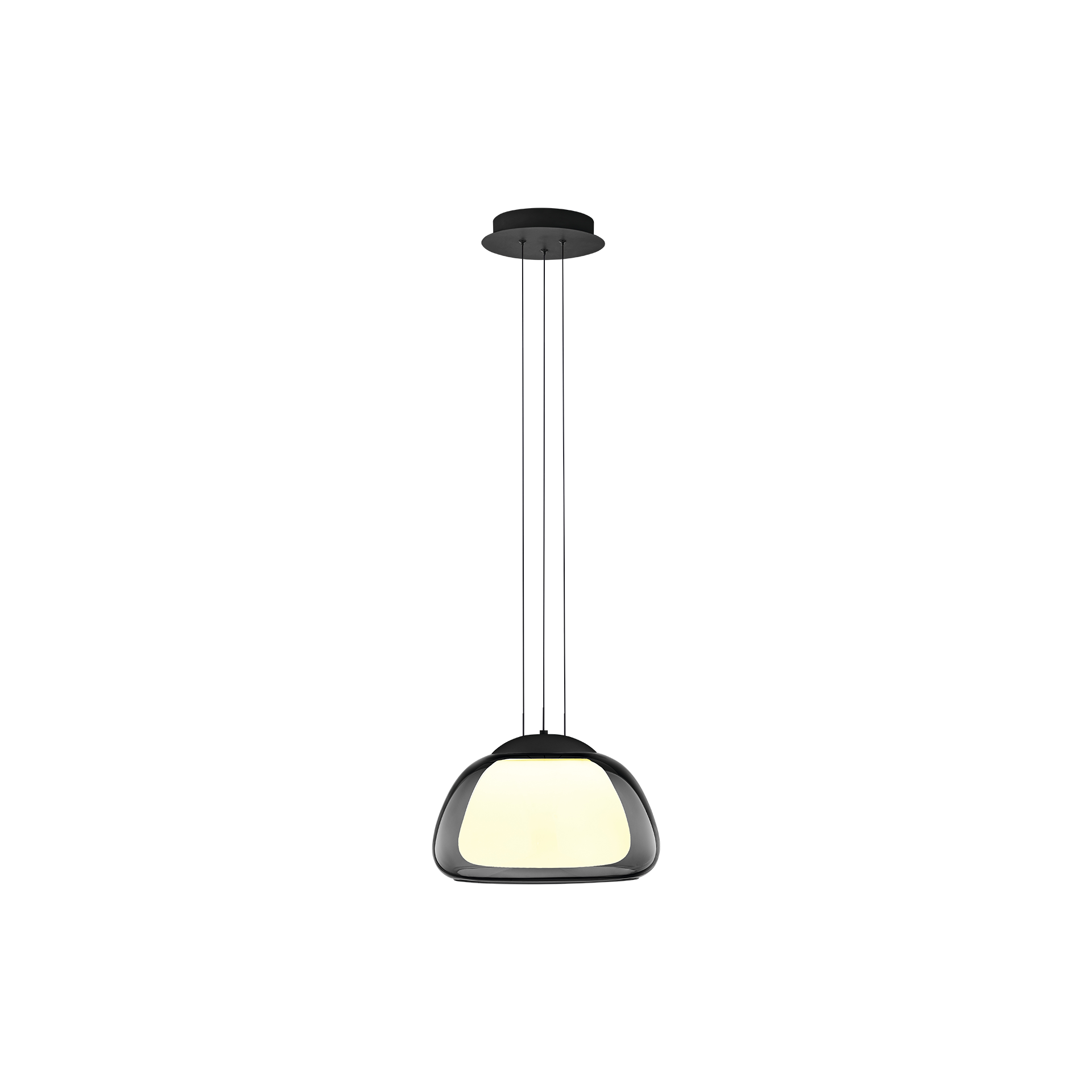 Pendelleuchte LUXXO Schwarz Grau Pendelleuchte LUXXO Schwarz Grau