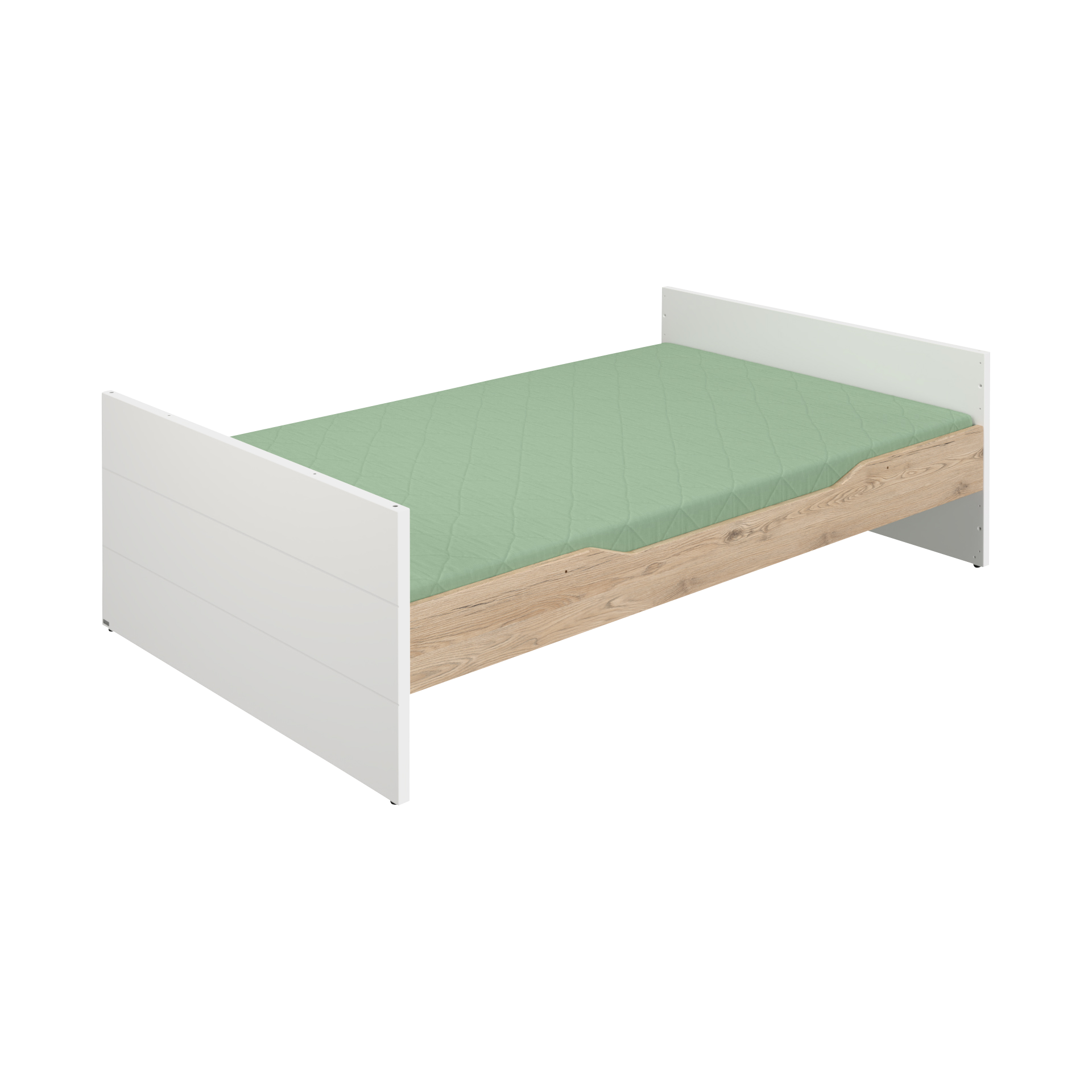 Paidi Bett Fionn 90x200 cm Weiß