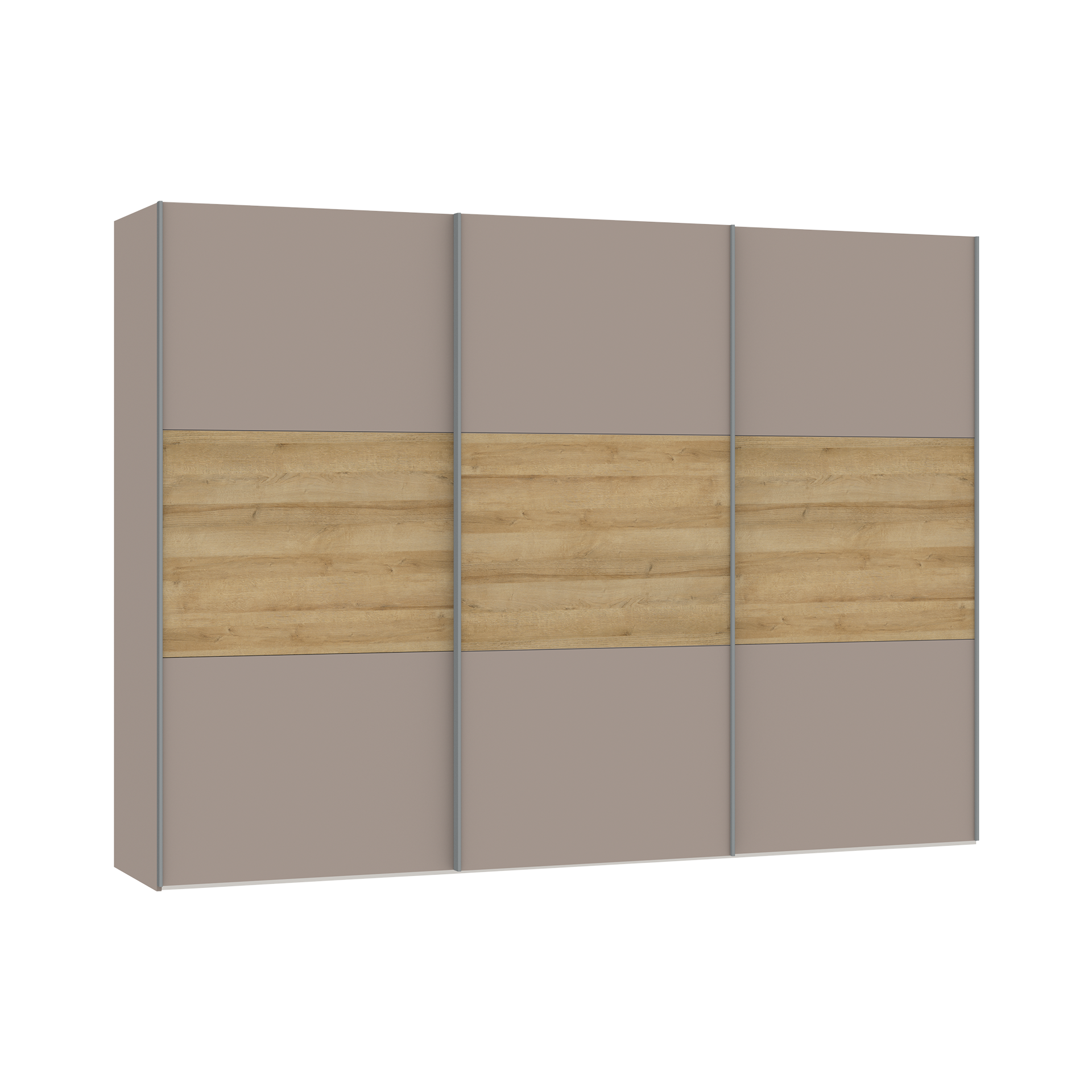 Schwebetürenschrank Lea Braun 59*303*220 Schwebetürenschrank Lea Braun 59*303*220