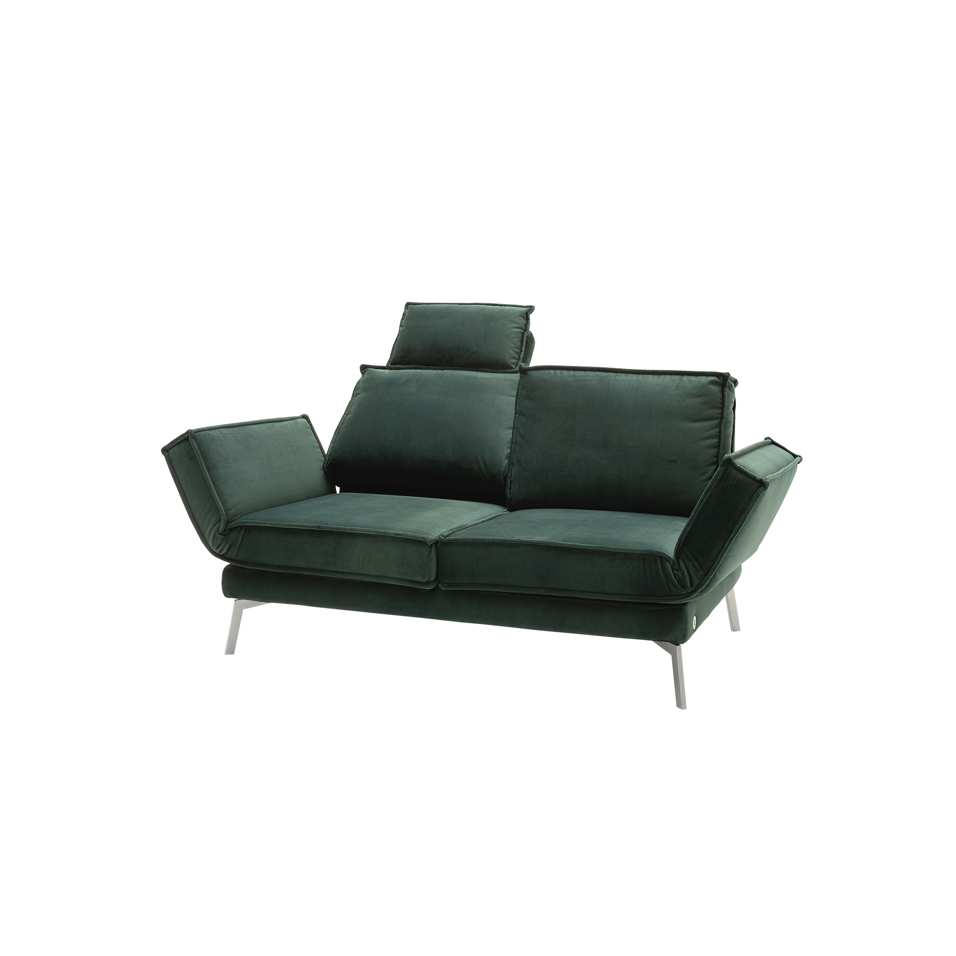 Sofa 2-Sitzer My Grün mit variabler Kopfstütze Sofa 2-Sitzer My Grün mit variabler Kopfstütze