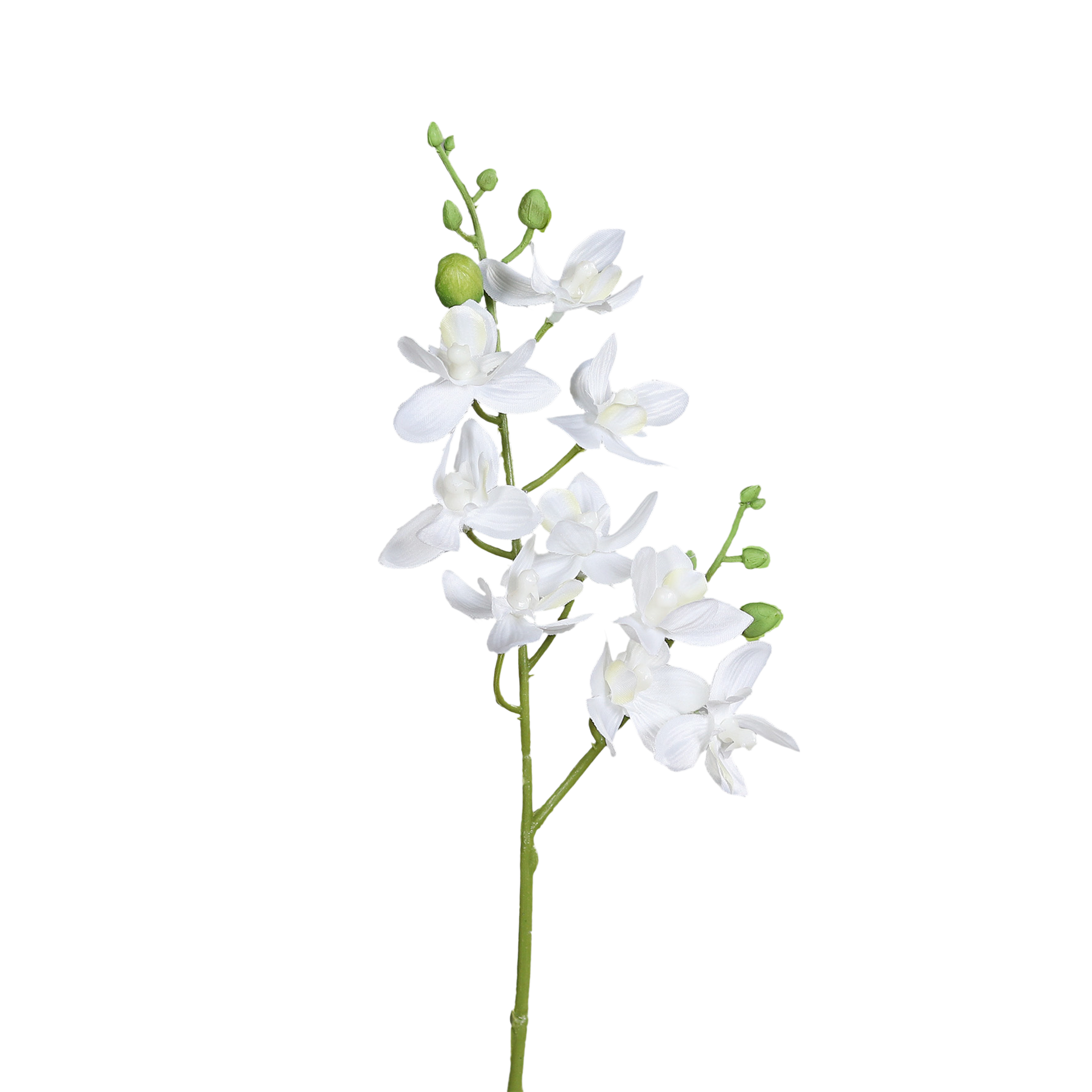 Kunstblume Mini-Orchidee Cream