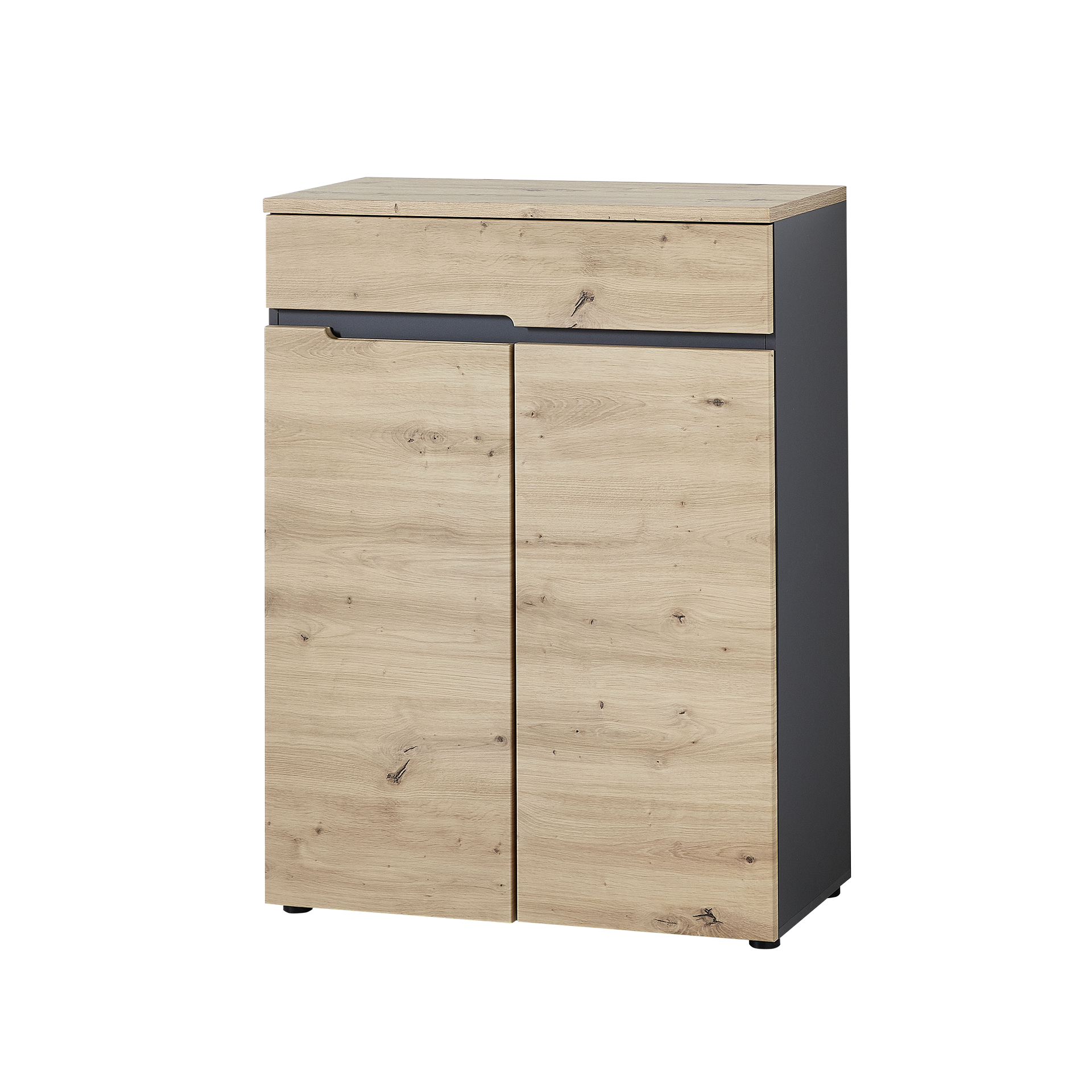 Novofurn Schuhschrank Ilario Eichefarben Novofurn Schuhschrank Ilario Eichefarben