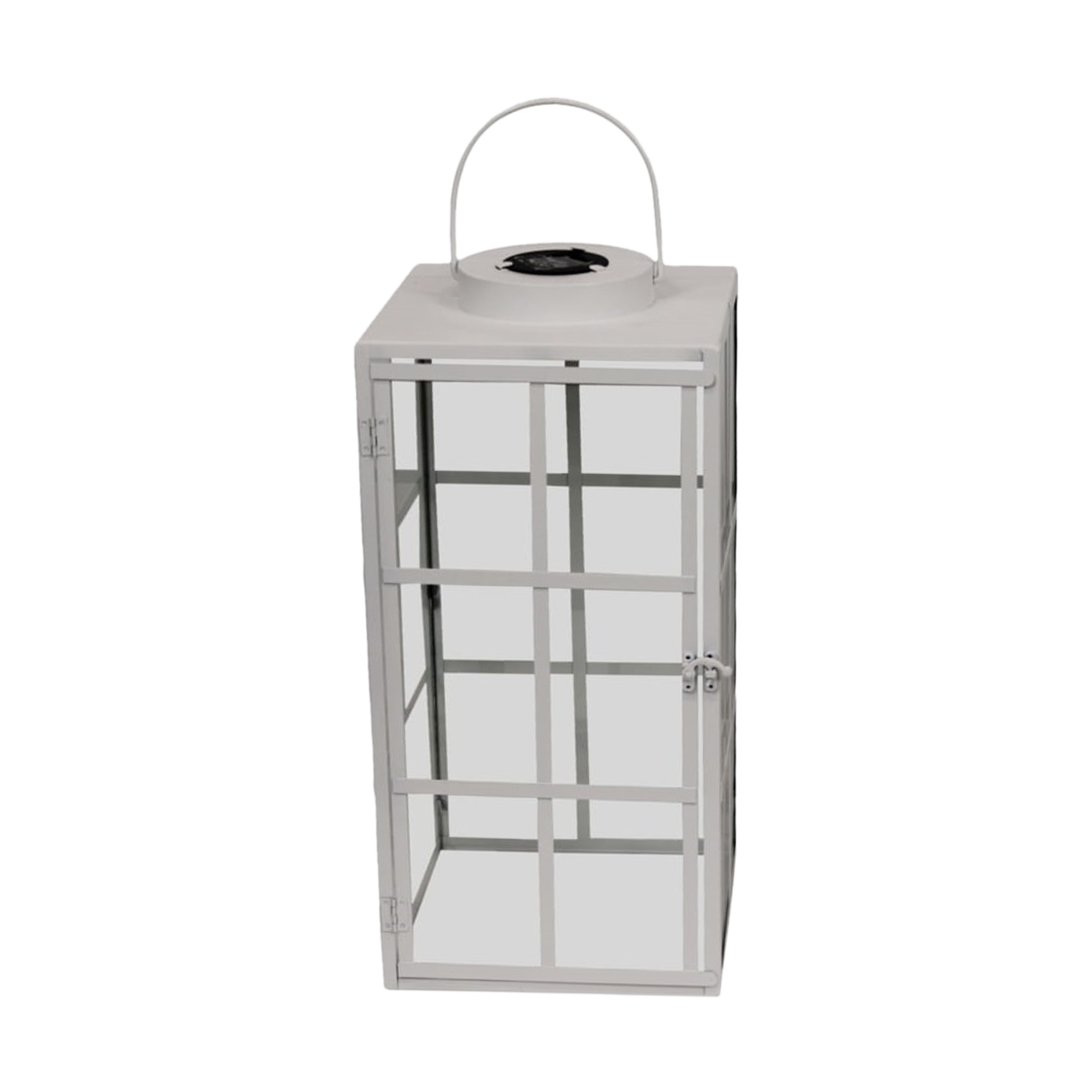 Laterne Solar Weiß-Gold Laterne Solar Weiß-Gold