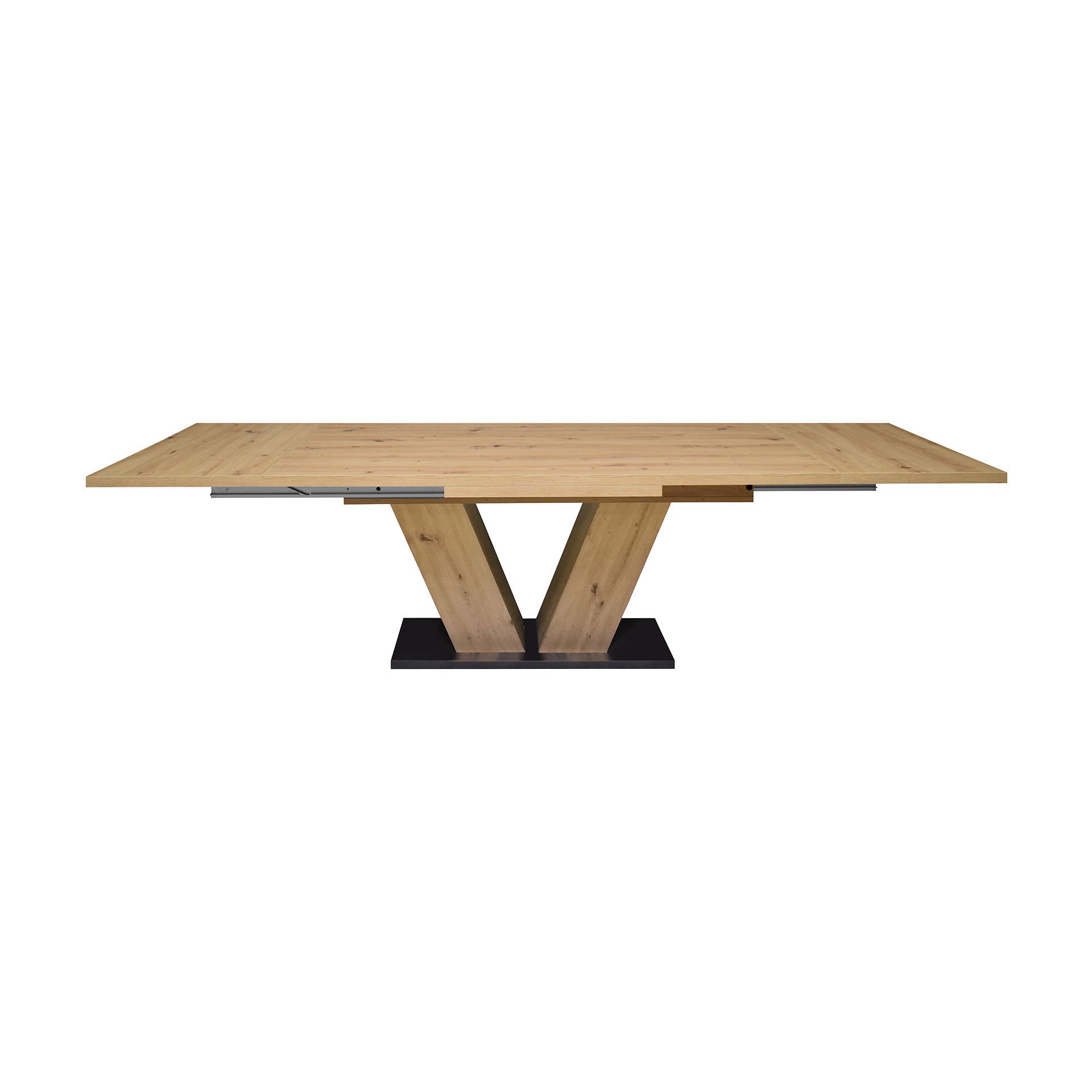 Esstisch mit Auszug Kosima Eichefarben 160*90*76 Esstisch mit Auszug Kosima Eichefarben 160*90*76