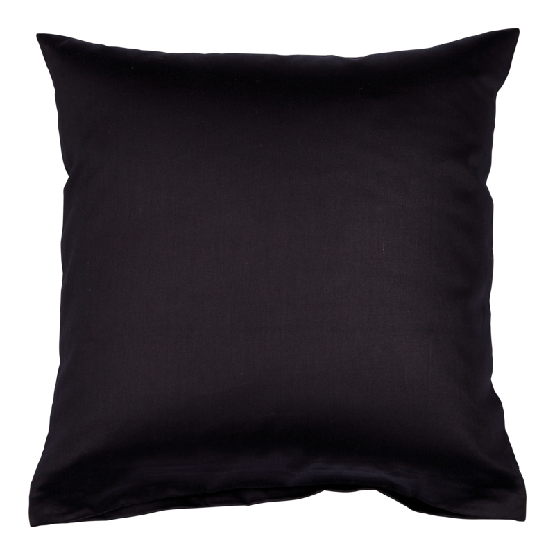 Kissenbezug Colors Schwarz 40x40cm Kissenbezug Colors Schwarz 40x40cm