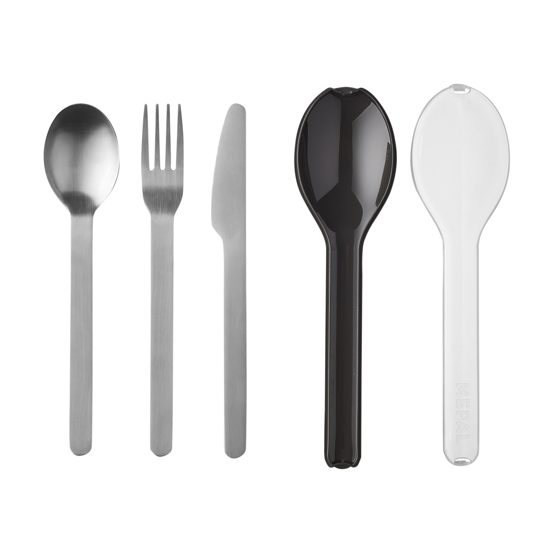 Mepal Besteck-Set Ellipse Nordic Black Mepal Besteck-Set Ellipse Nordic Black