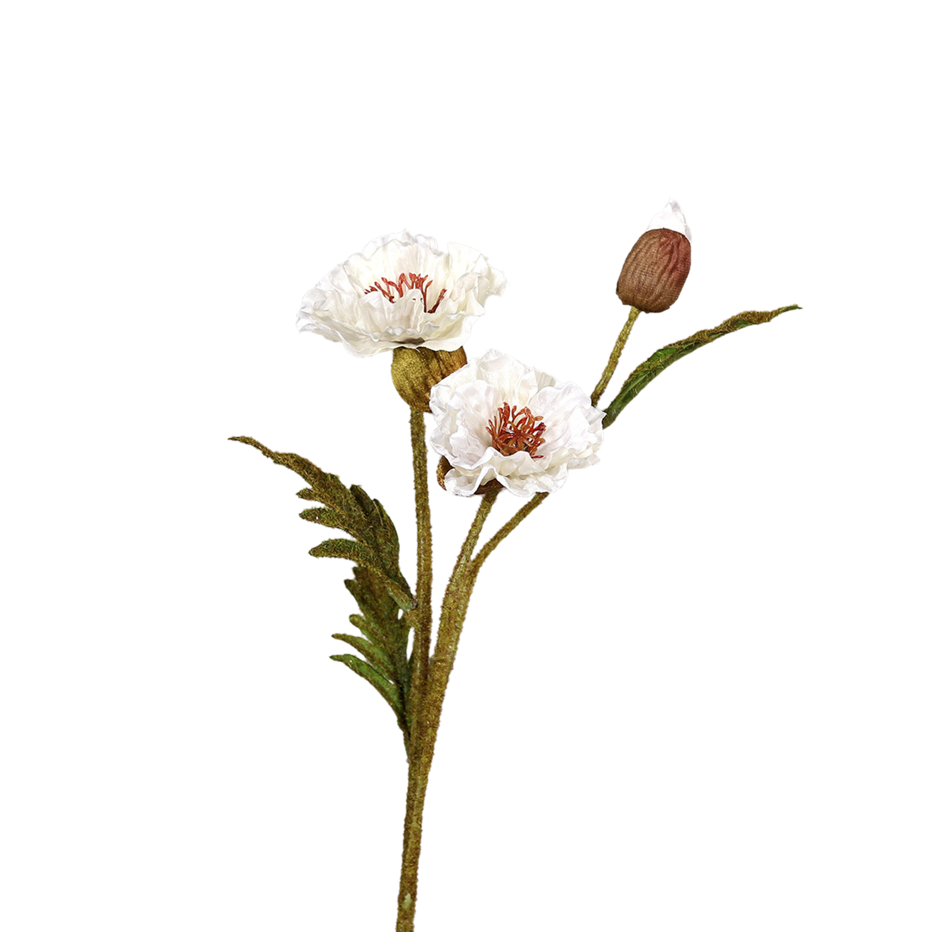 Kunstblume Mohn Creme Kunstblume Mohn Creme