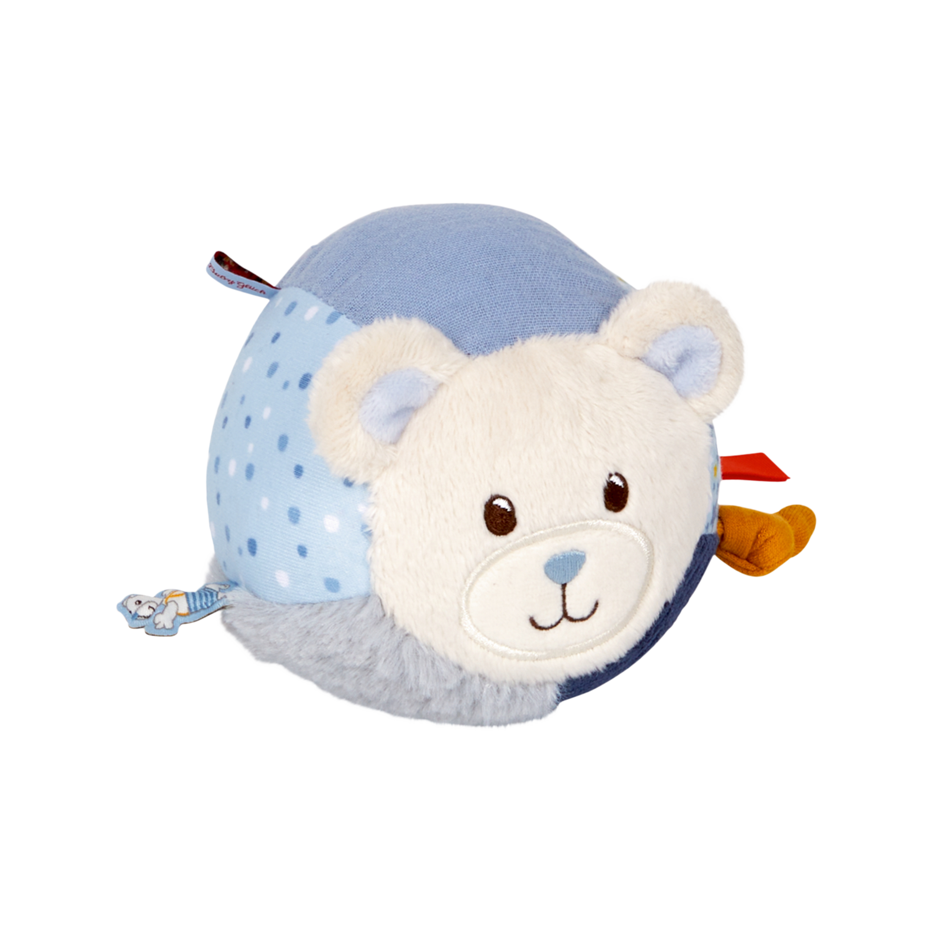 Ball BabyGlück Activity-Ball Teddy Blau