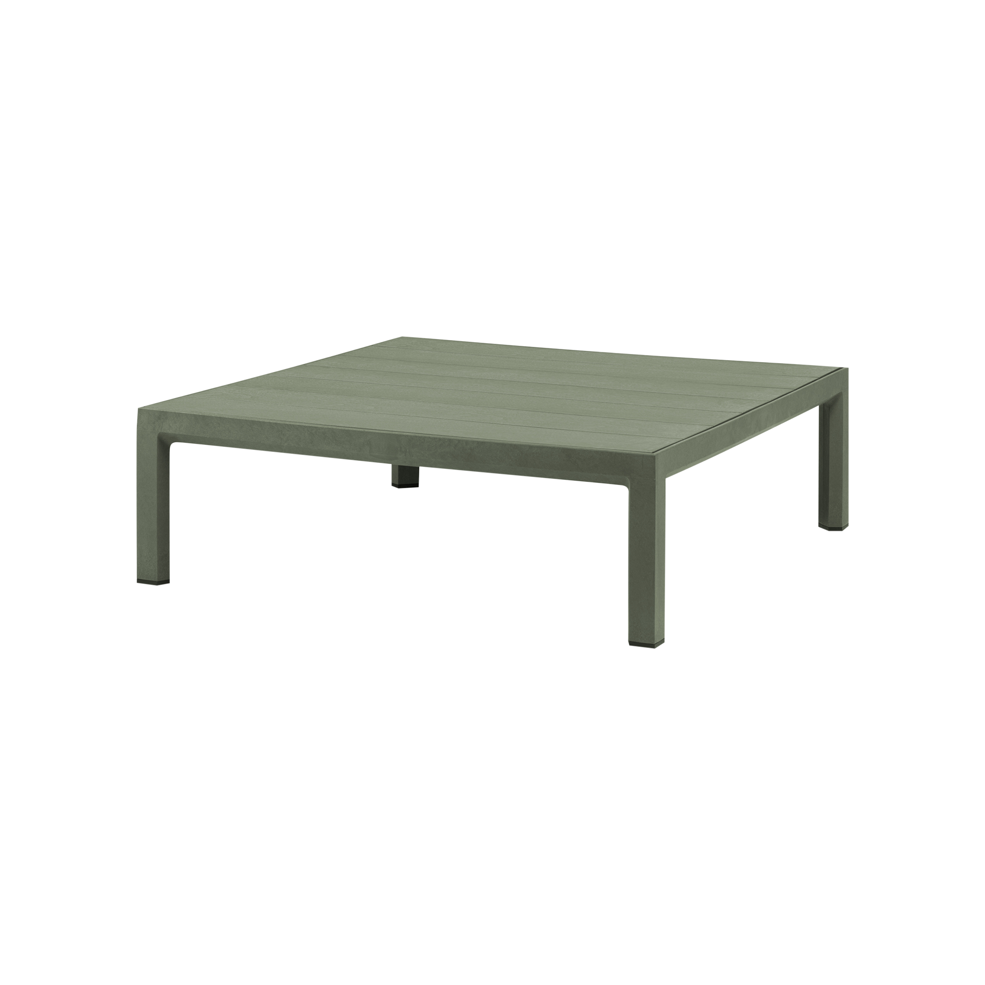 Nardi Lounge-Tisch Maximo Tavolino Grün 80*80*25.5 Nardi Lounge-Tisch Maximo Tavolino Grün 80*80*25.5