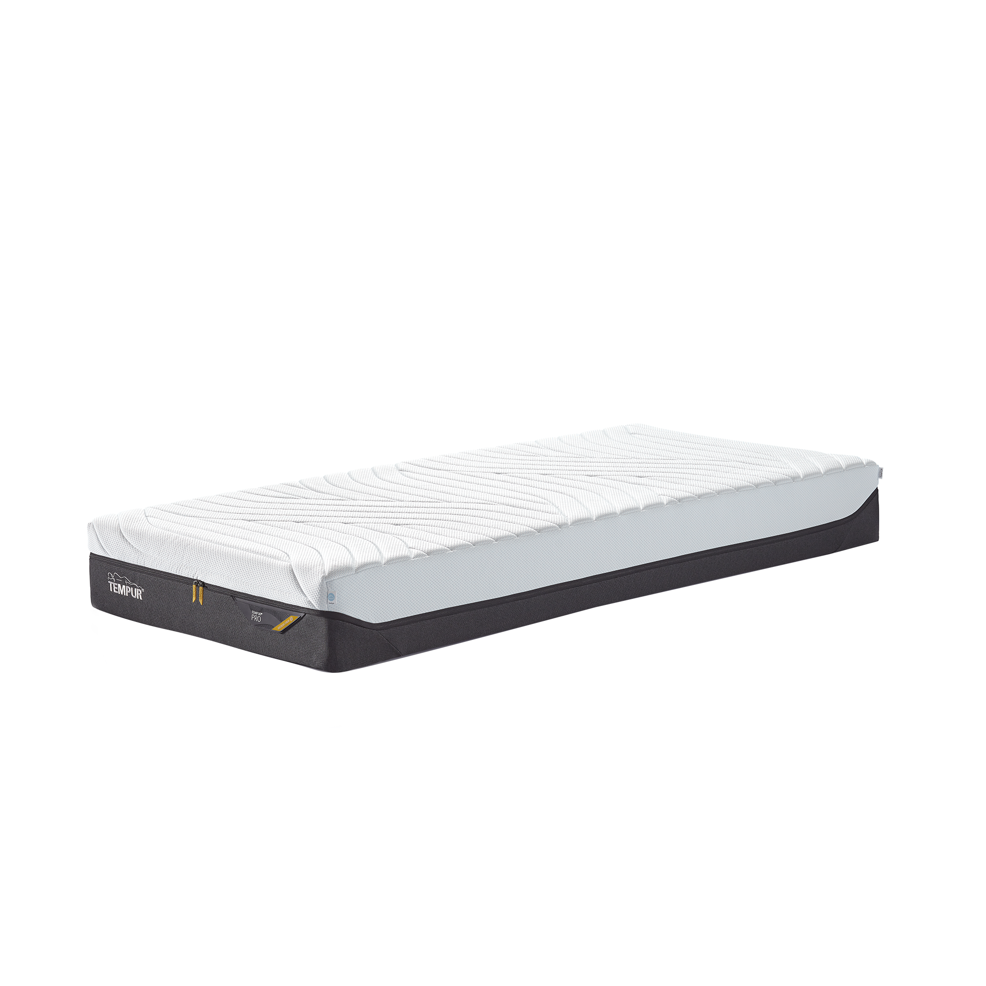 TEMPUR® Viscomatratze Pro Plus CQ Hybrid 90x200 cm TEMPUR® Medium Firm Unterseite Charcoal Grey Oberseite White Höhe: 23 cm TEMPUR® Viscomatratze Pro Plus CQ Hybrid 90x200 cm TEMPUR® Medium Firm Unterseite Charcoal Grey Oberseite White Höhe: 23 cm